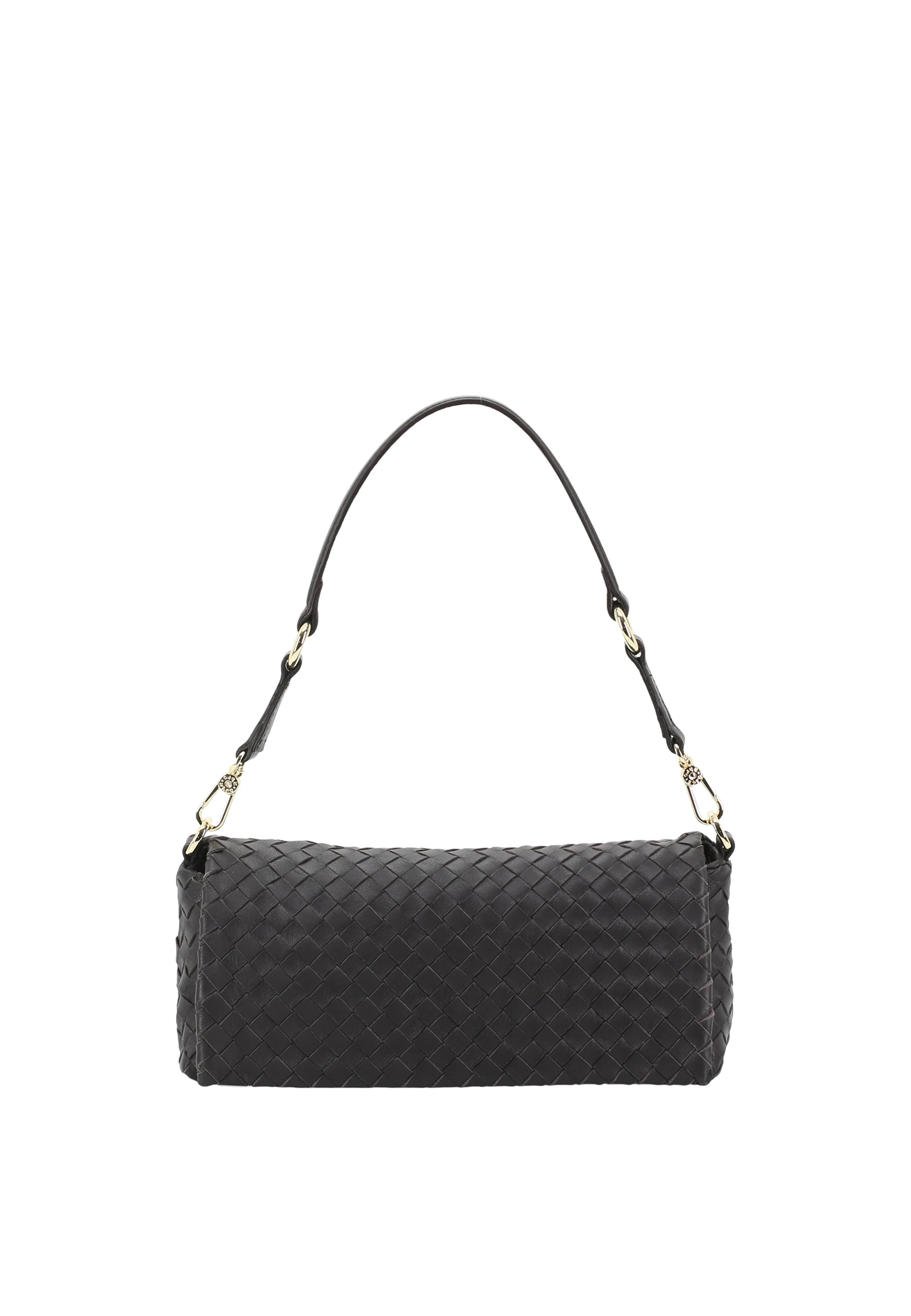 Shoulder bag MILA Leather Piuma weaving