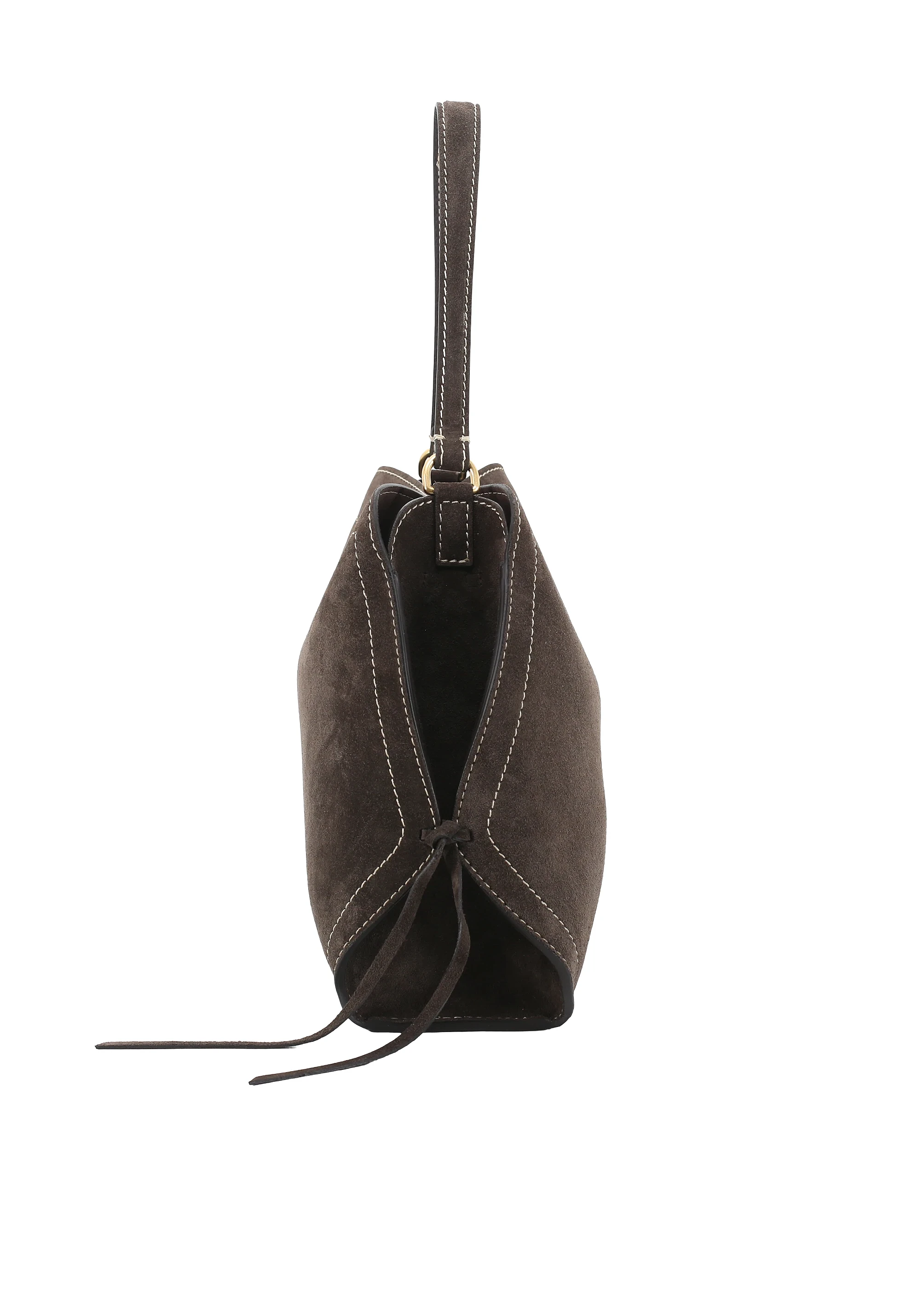 bolso de mano NECESSITY BIG Piel SUEDE