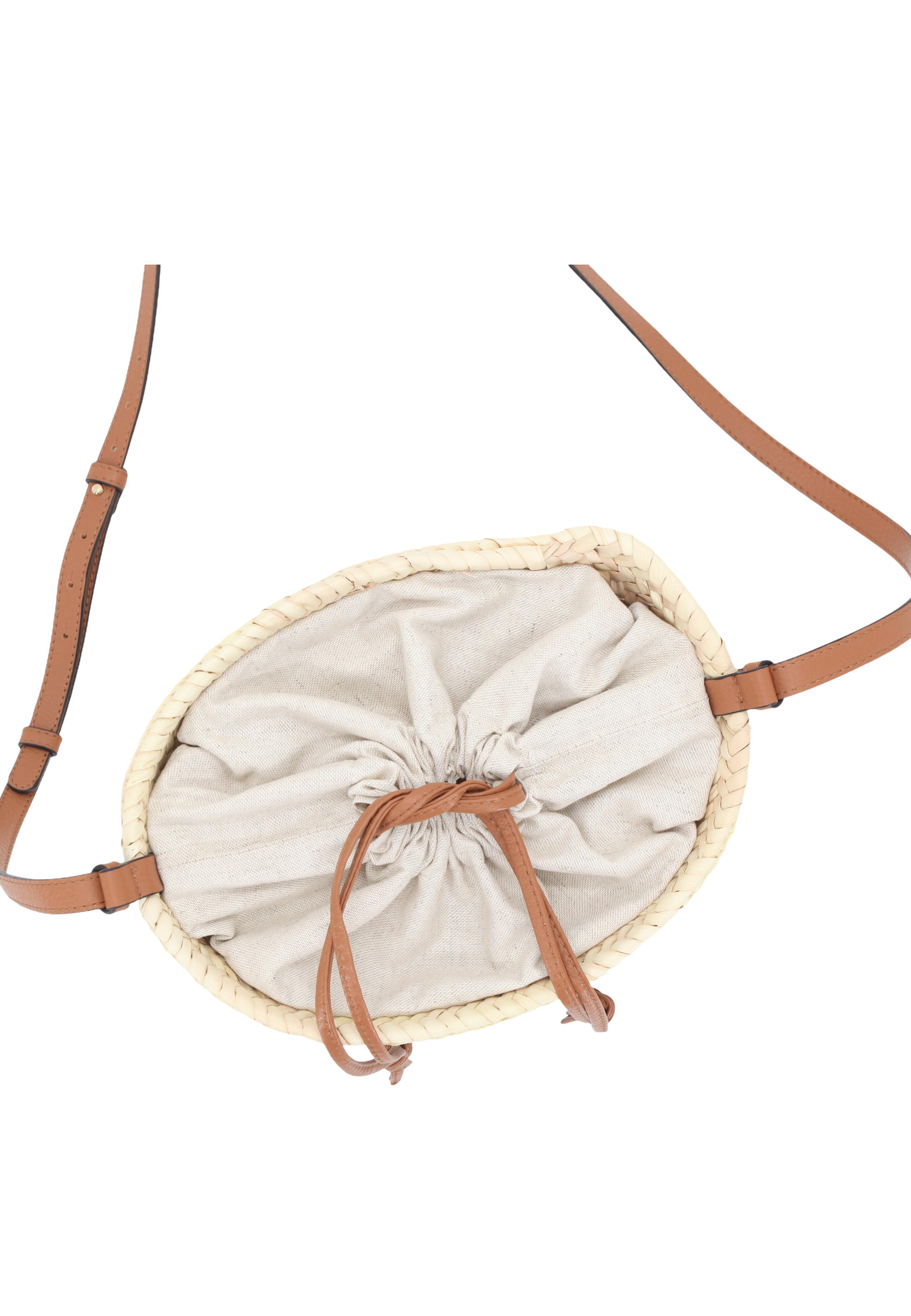 Sac Shopping GEMMA Palm/Cuir Agave