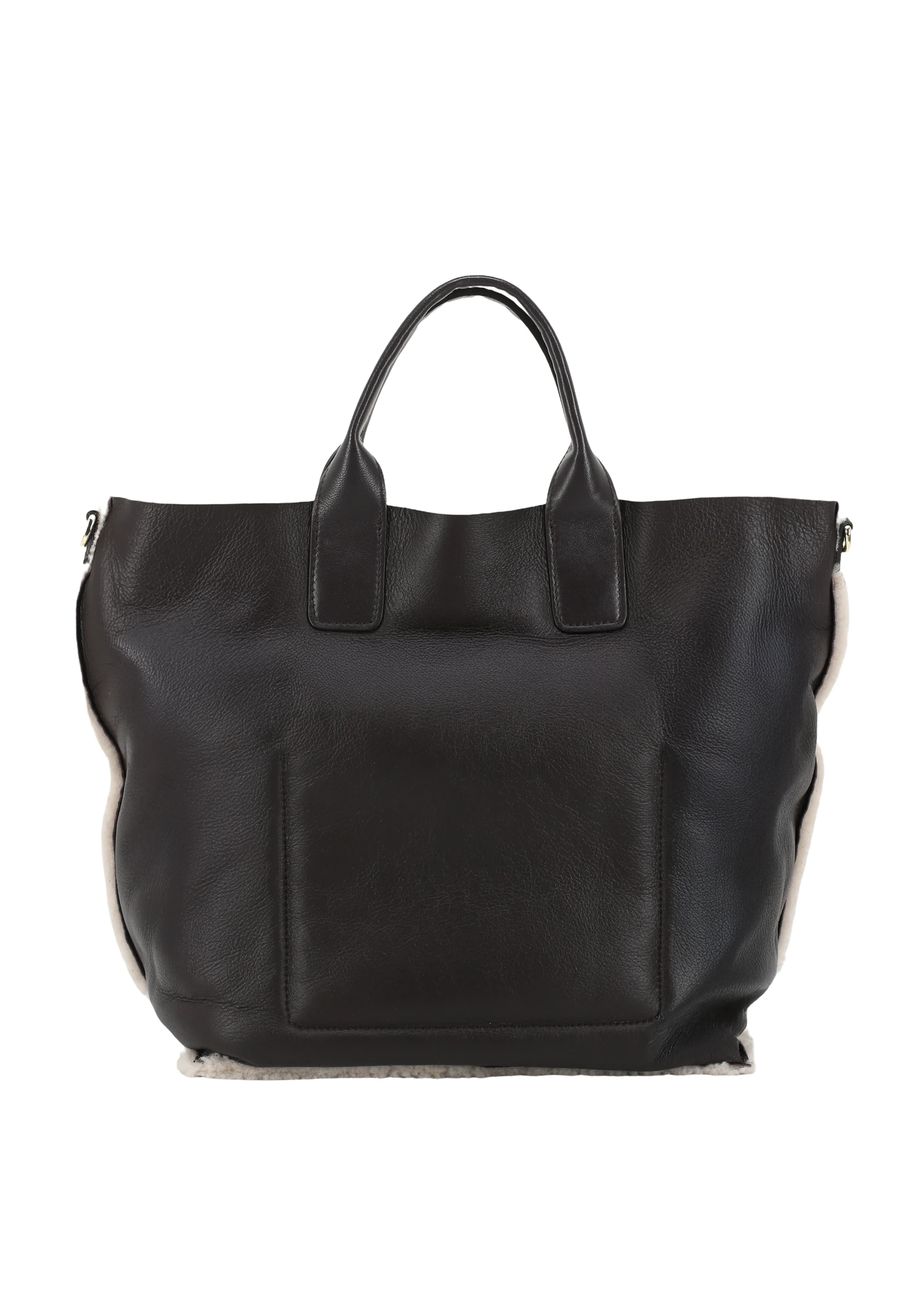 Shopper RAQUEL big Leather Shearling reversible