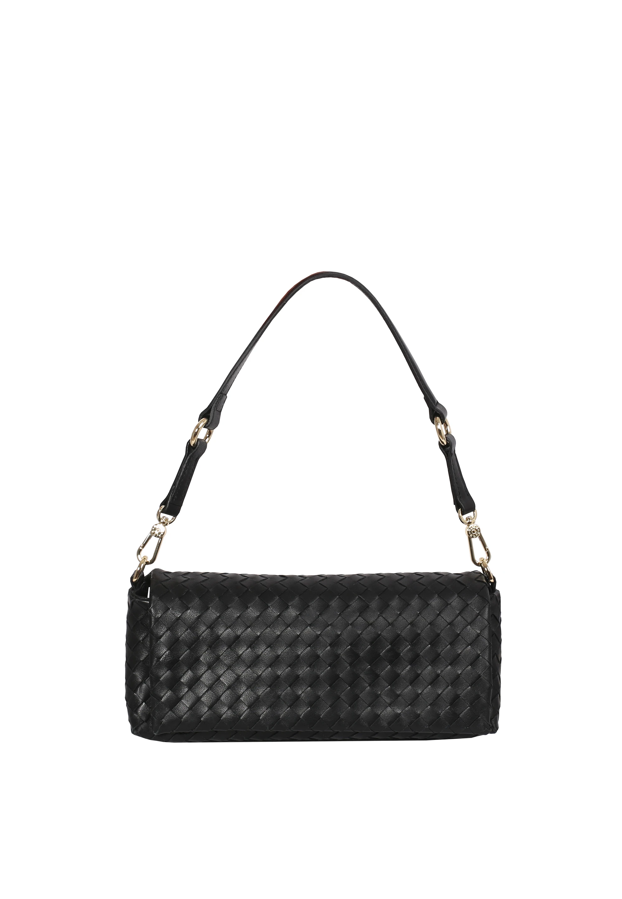 Shoulderbag MILA Leather Piuma weaving