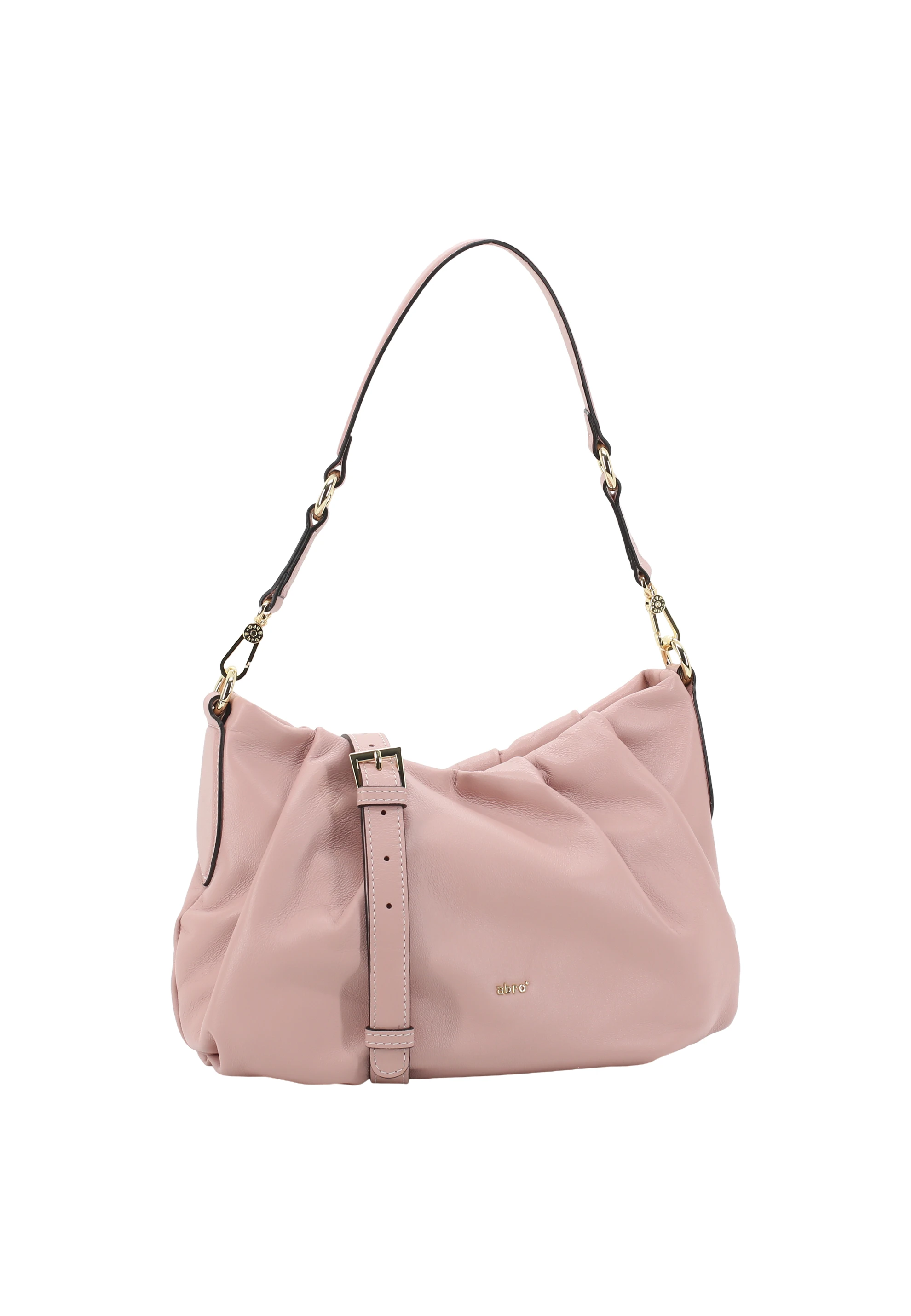 Schultertasche DAYA Leder Piuma lucido