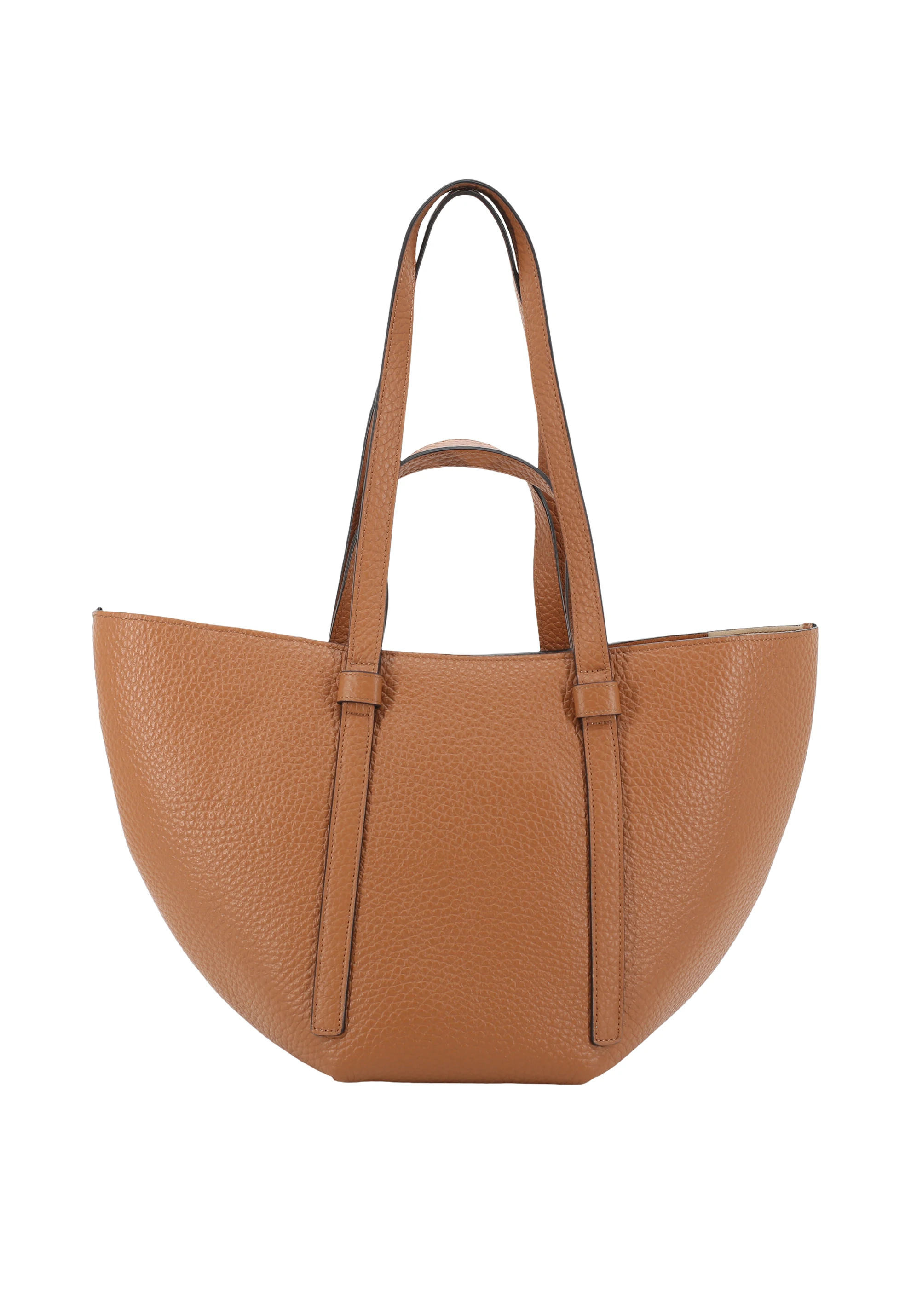 Sac shopping COSMO media Cuir Tekla Sac shopping COSMO media Cuir Tekla