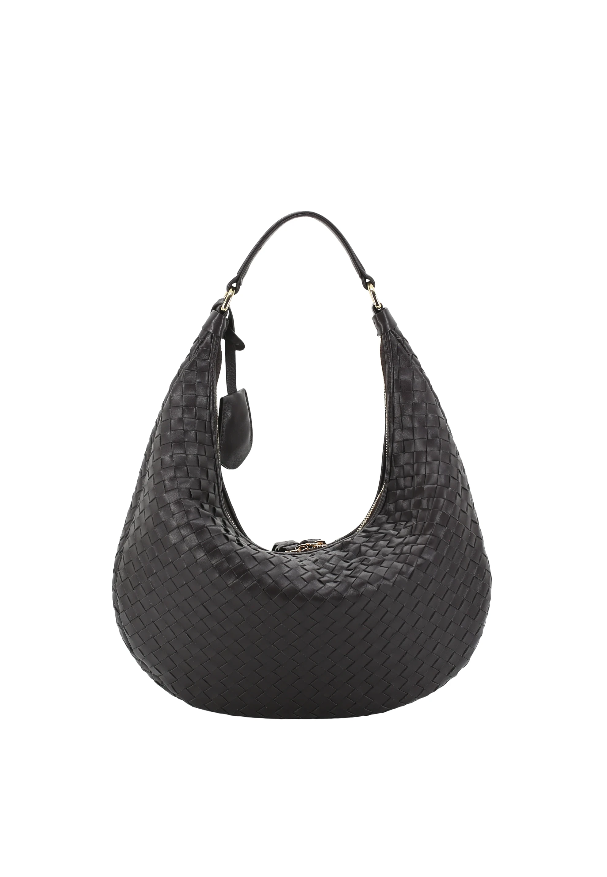 Hobo NANA small Leather Piuma weaving