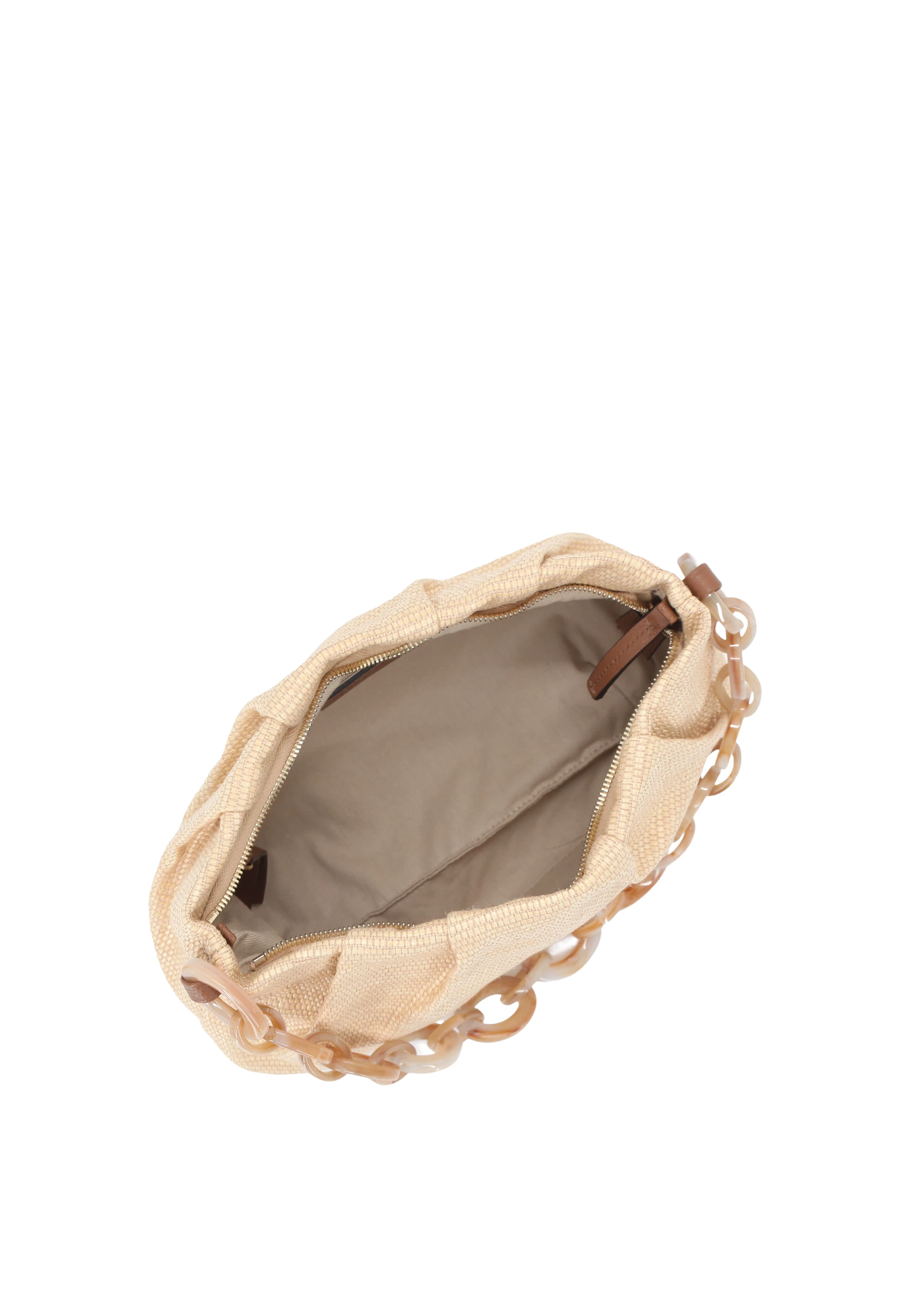 Schultertasche DAYA Raffia leggera