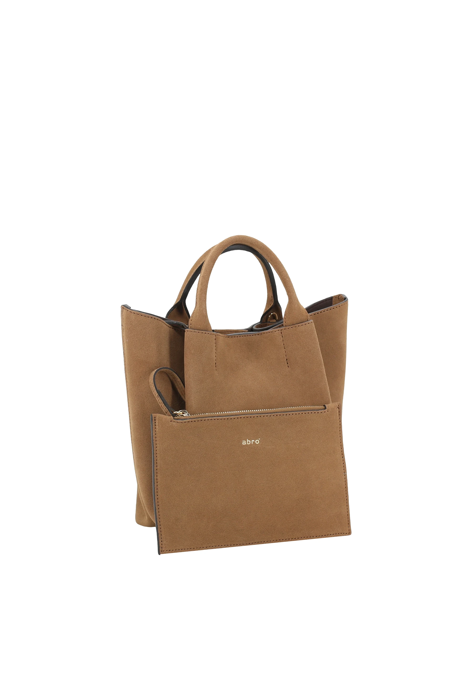 Shopper ESSENTIAL small Leather Suede