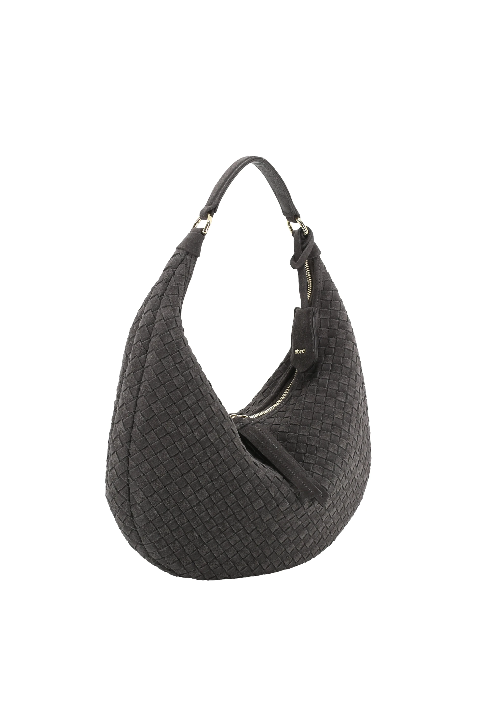 Sacca NANA small Pelle Suede woven