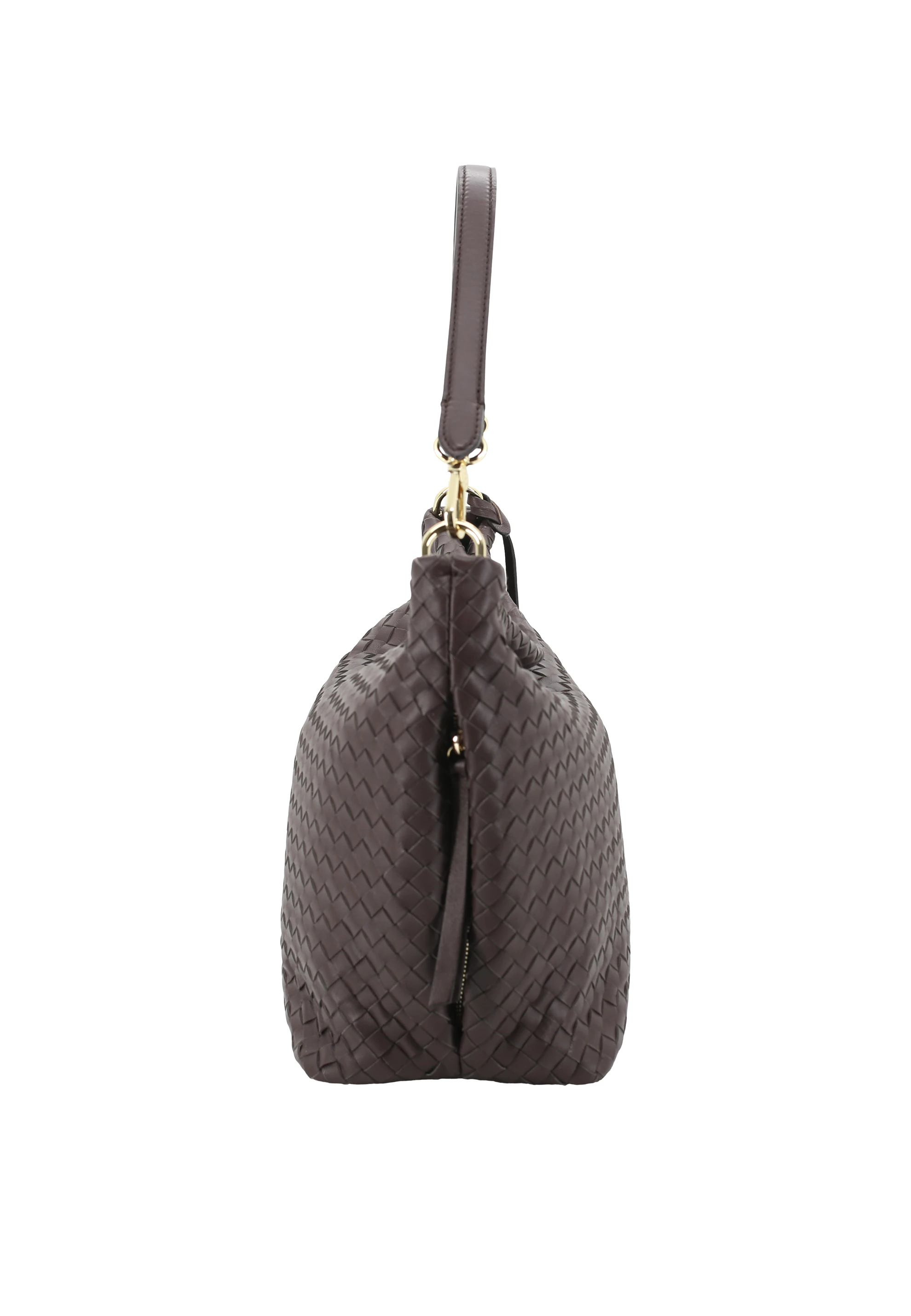Bolso hobo EBONY Piel Piuma Weaving