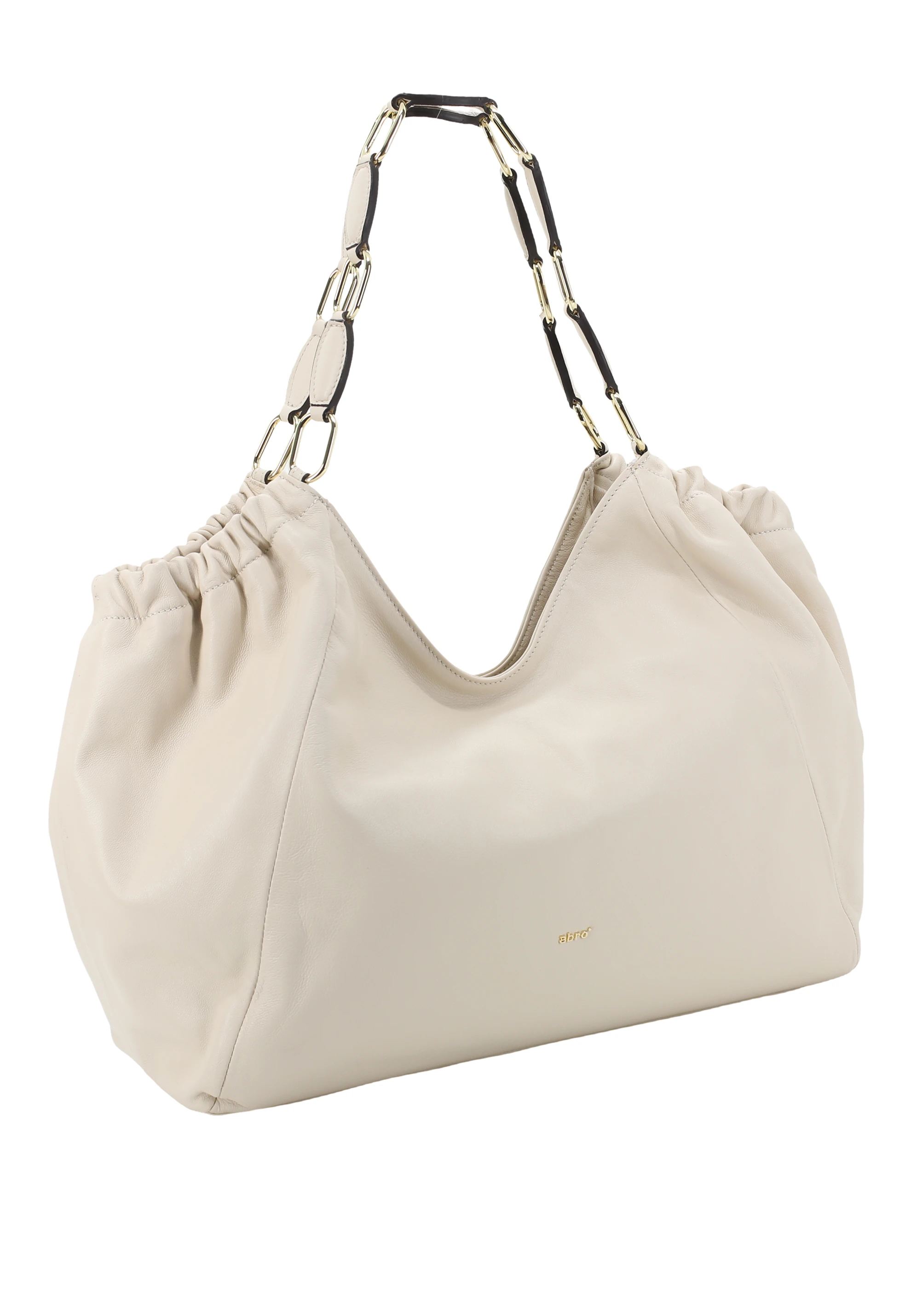 Shopper ZAYA Leather Piuma lucido