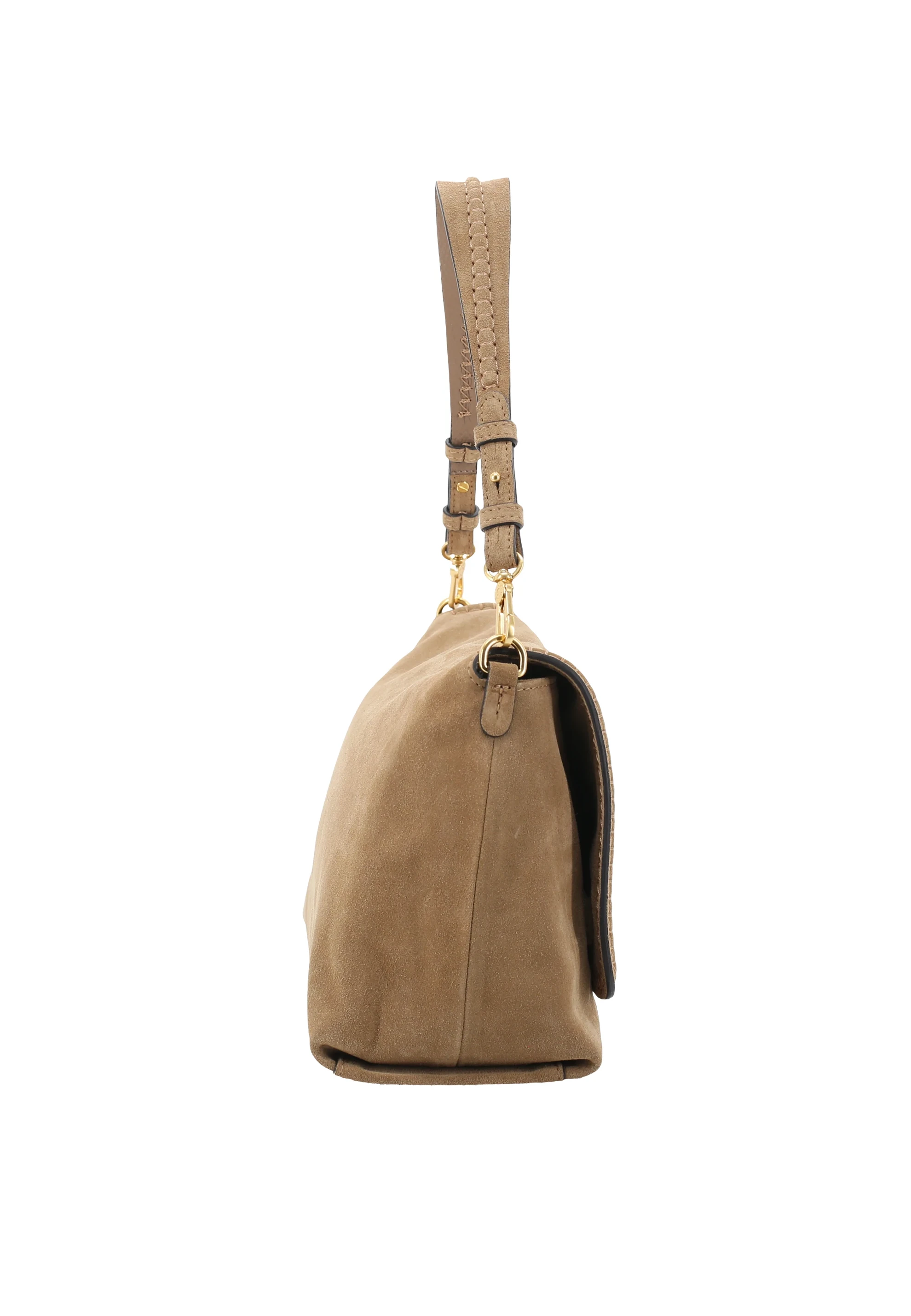 Borsa a spalla SIGNATURE BIG Pelle SUEDE