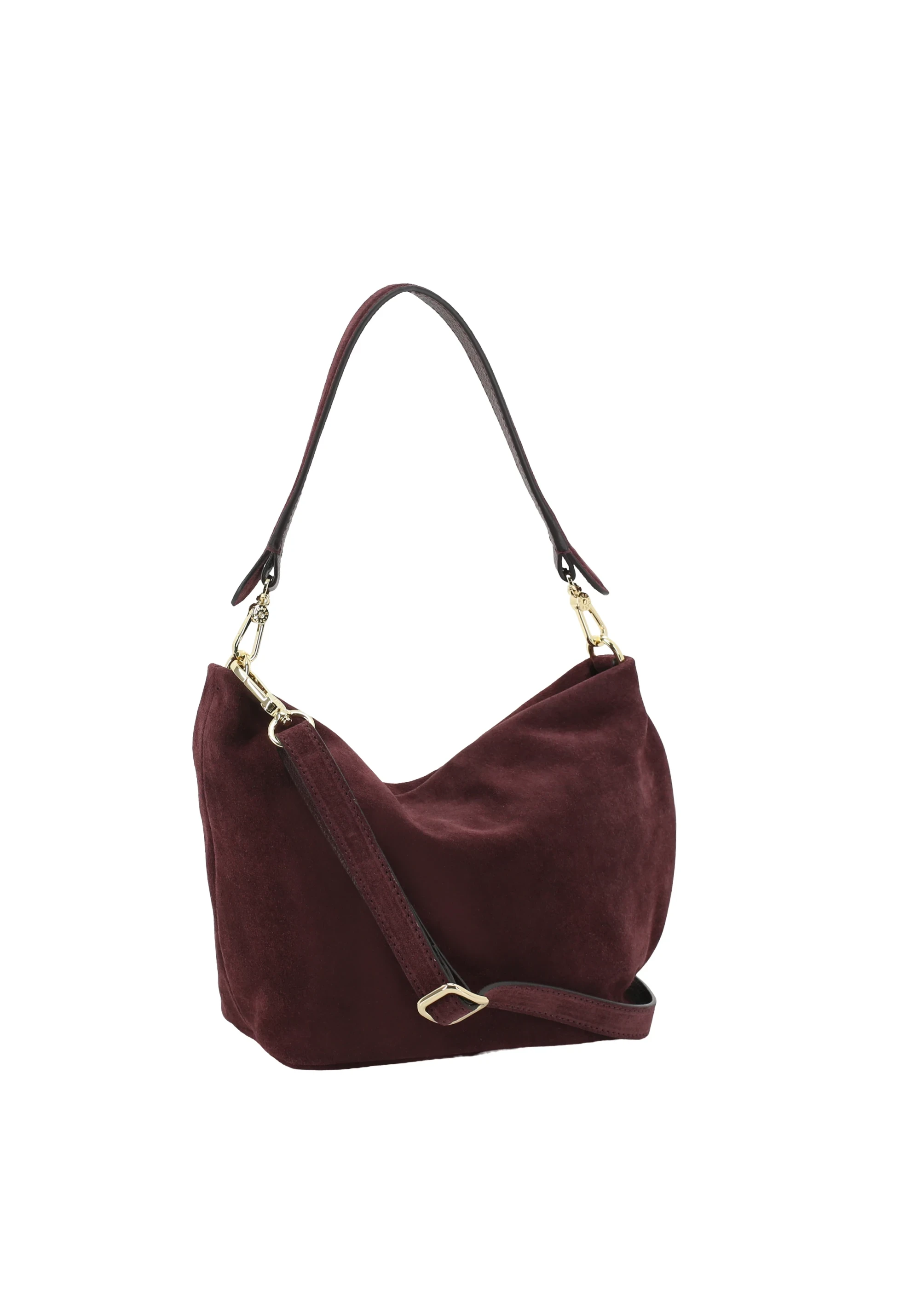 Hobo EBONY SMALL Leather Suede