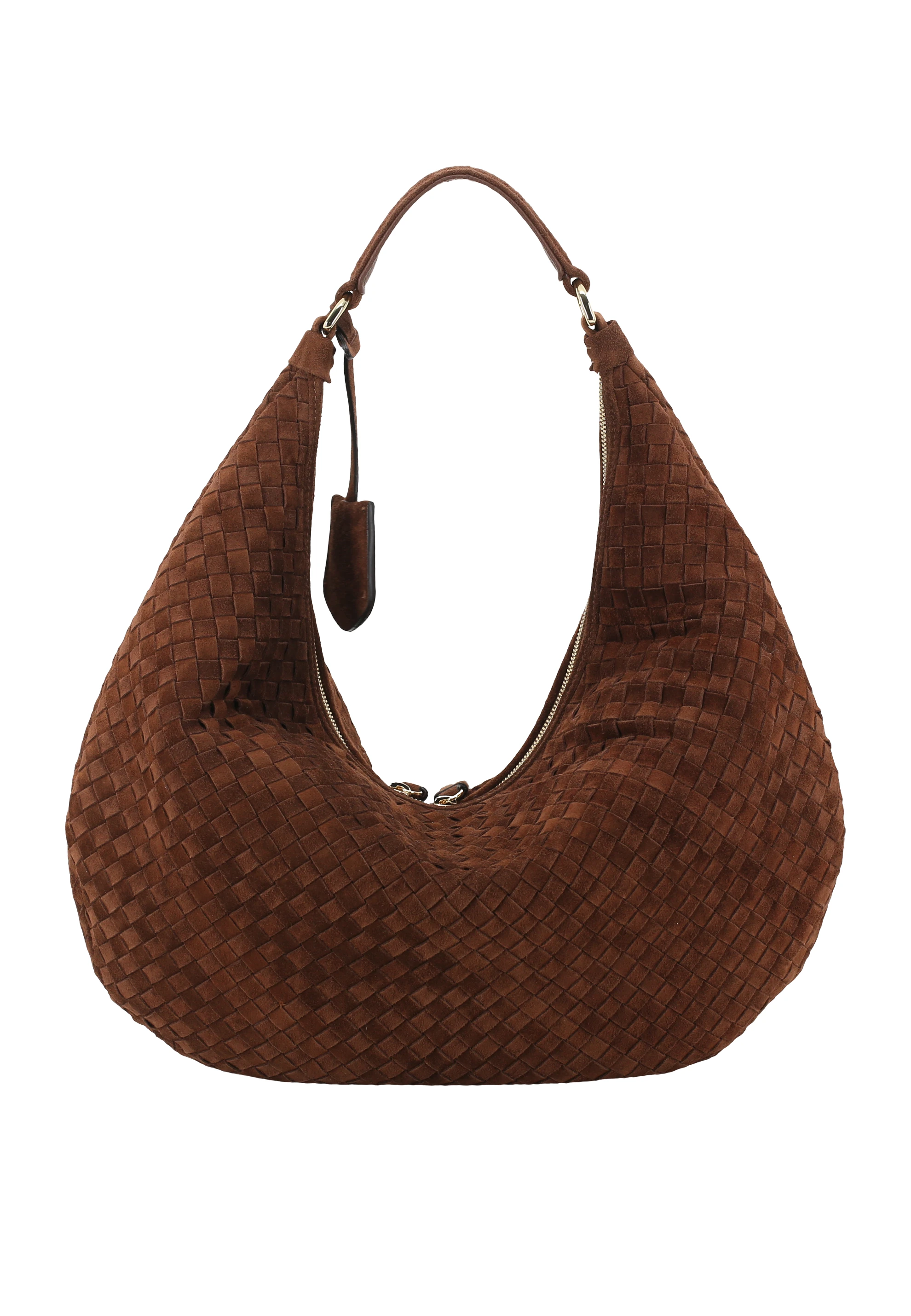 Bolso hobo NANA Piel Suede weaving