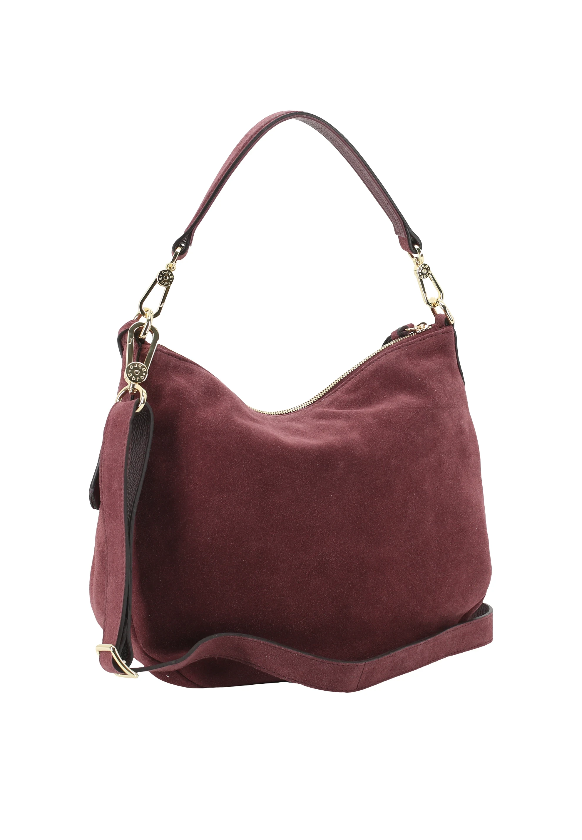 Beutel JUNA small Leder Suede