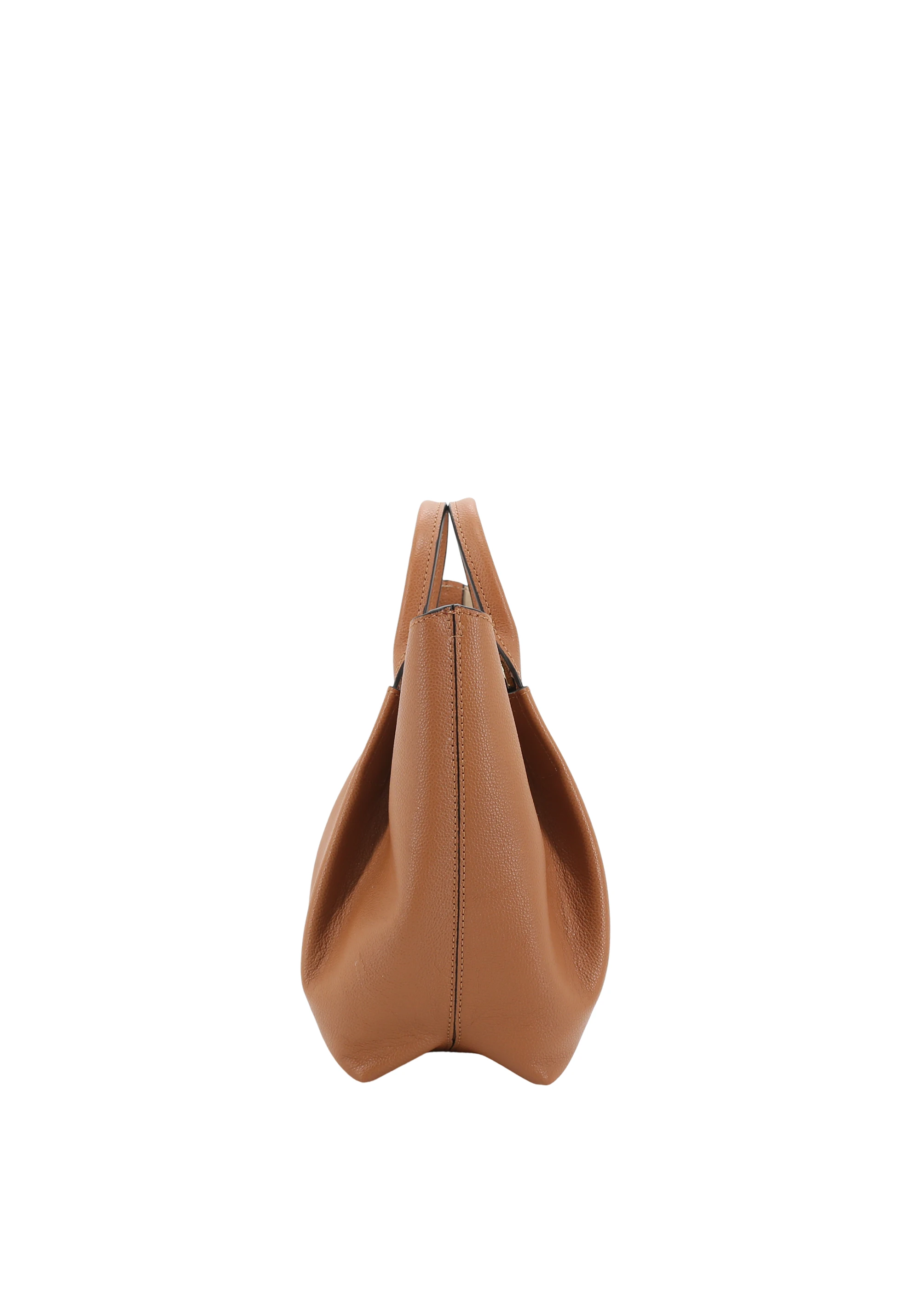 Shopper ESSENTIAL small Leather Agave