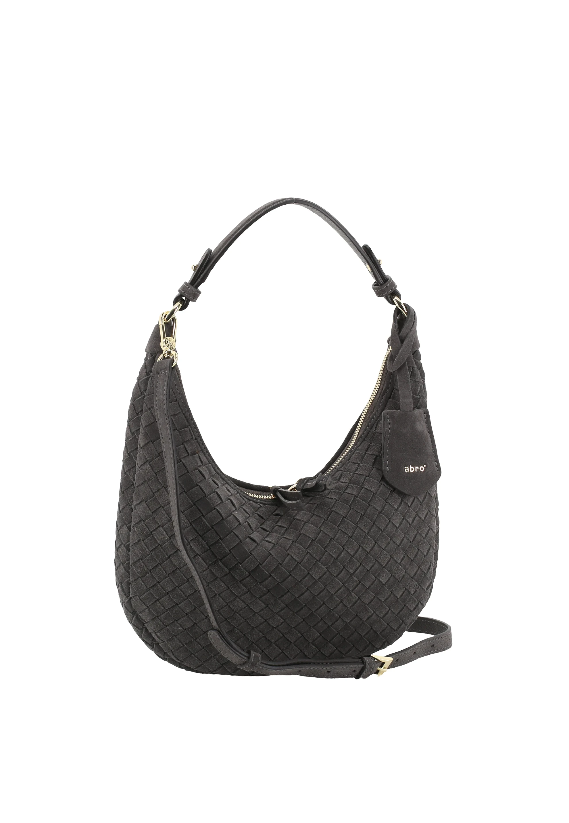 Sac NANA mini Cuir Suede woven