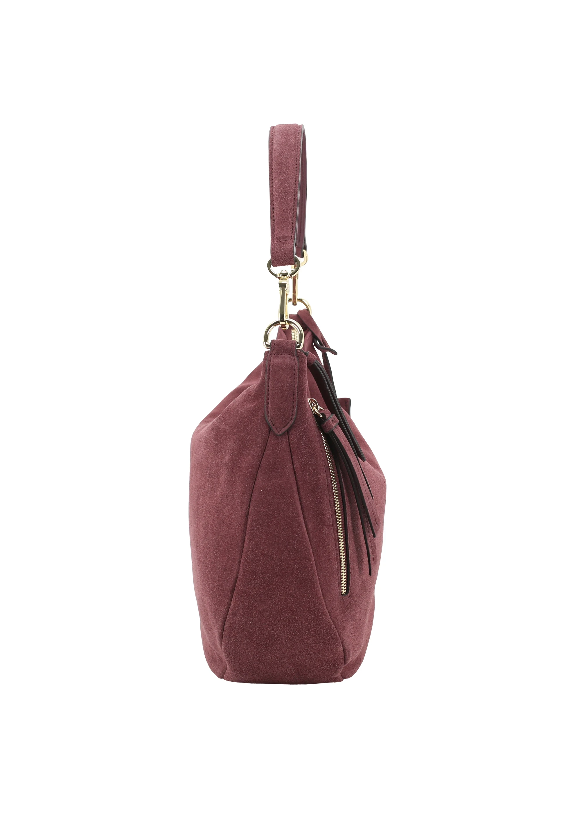 Beutel JUNA small Leder Suede
