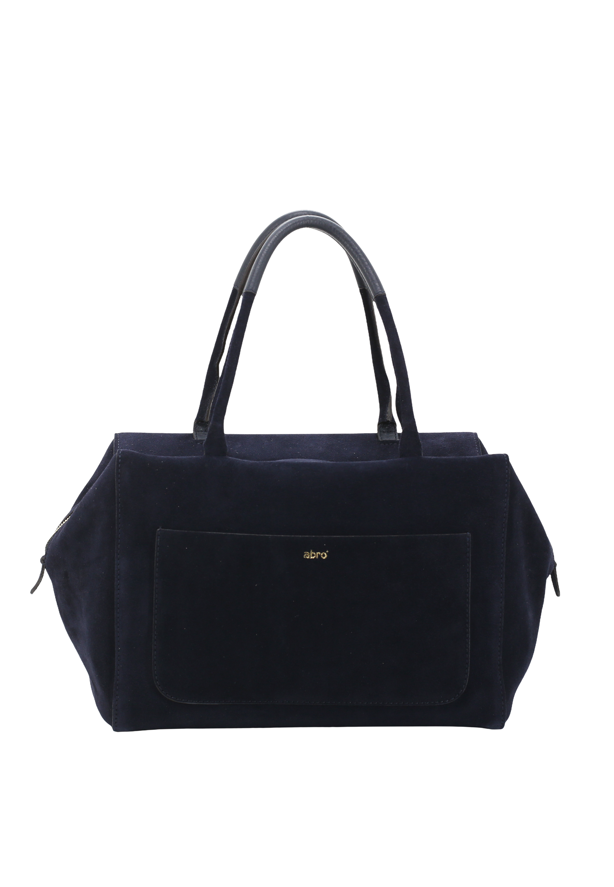Schultertasche CAMILLA Leder Suede