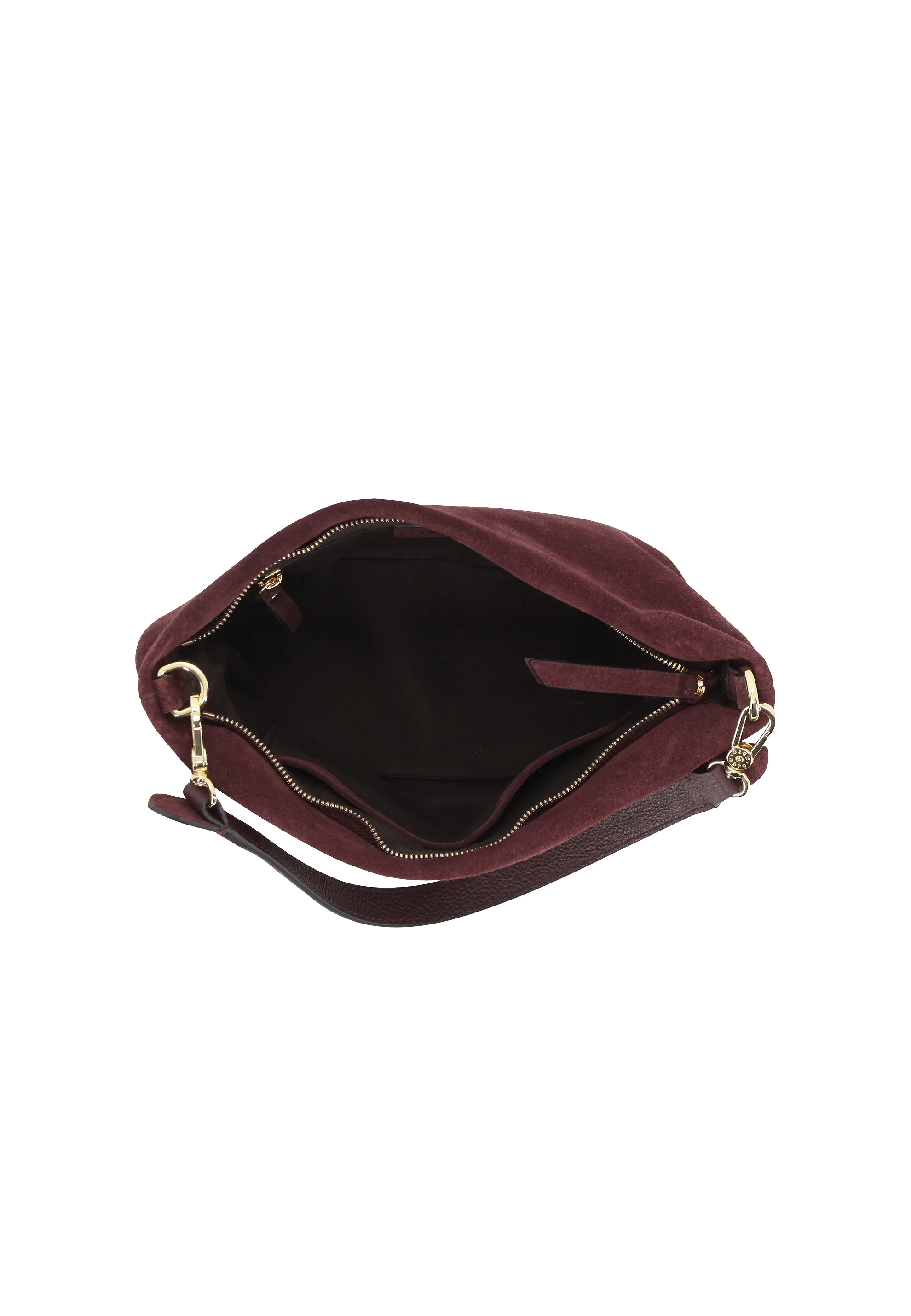 Hobo EBONY SMALL Leather Suede