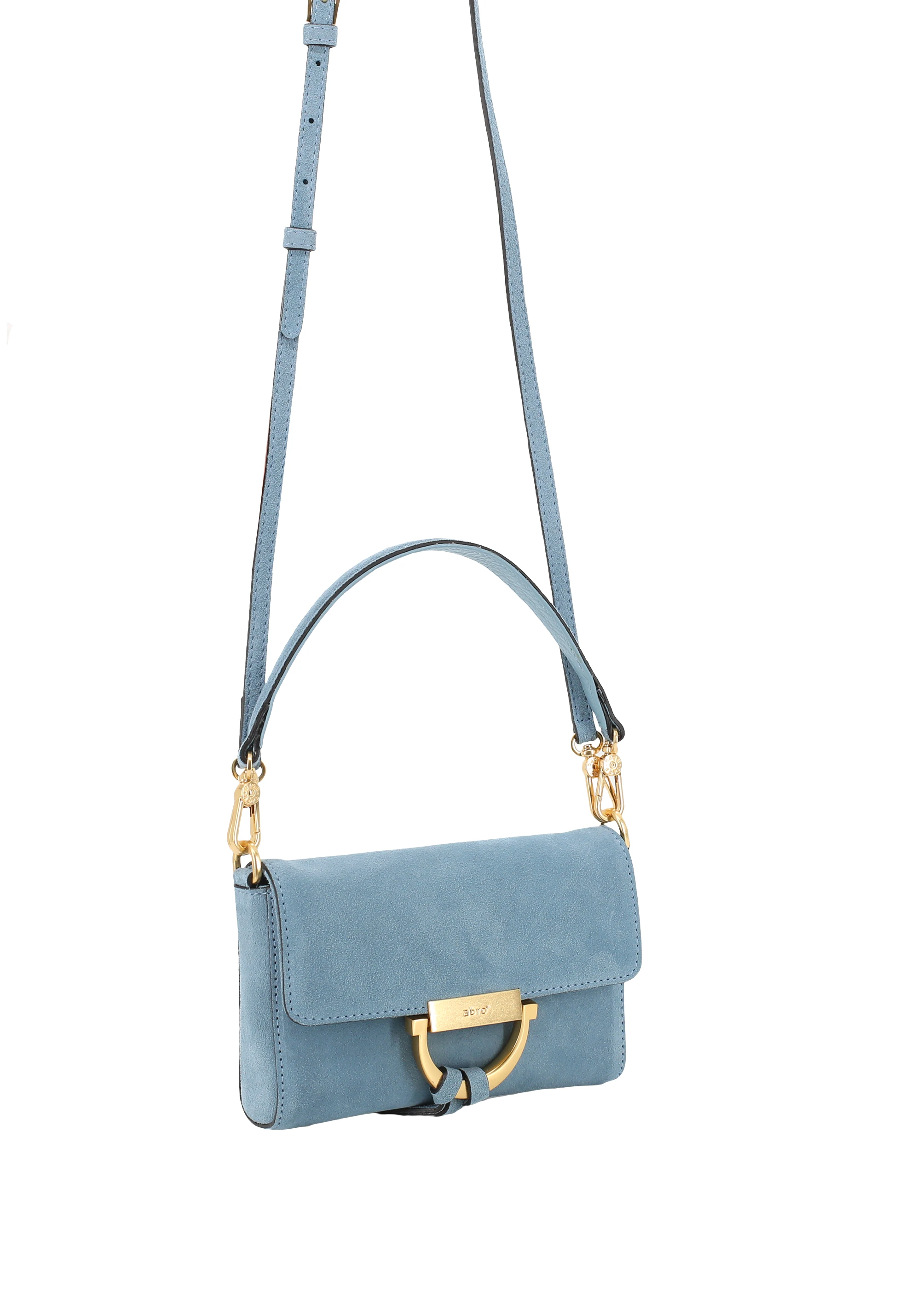 Shoulder bag TEMI Leather Suede