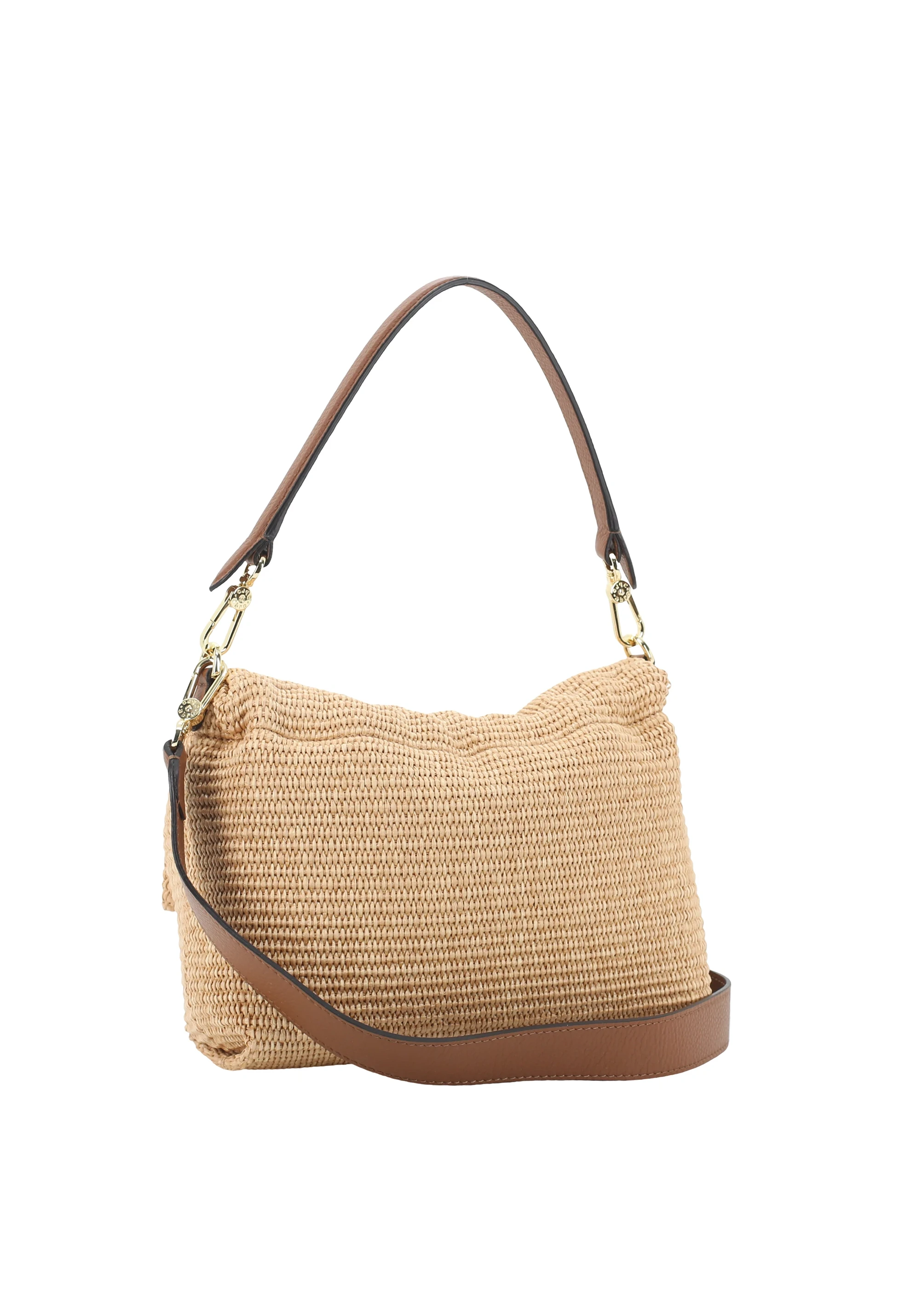shoulder bag TEMI medium Raffia