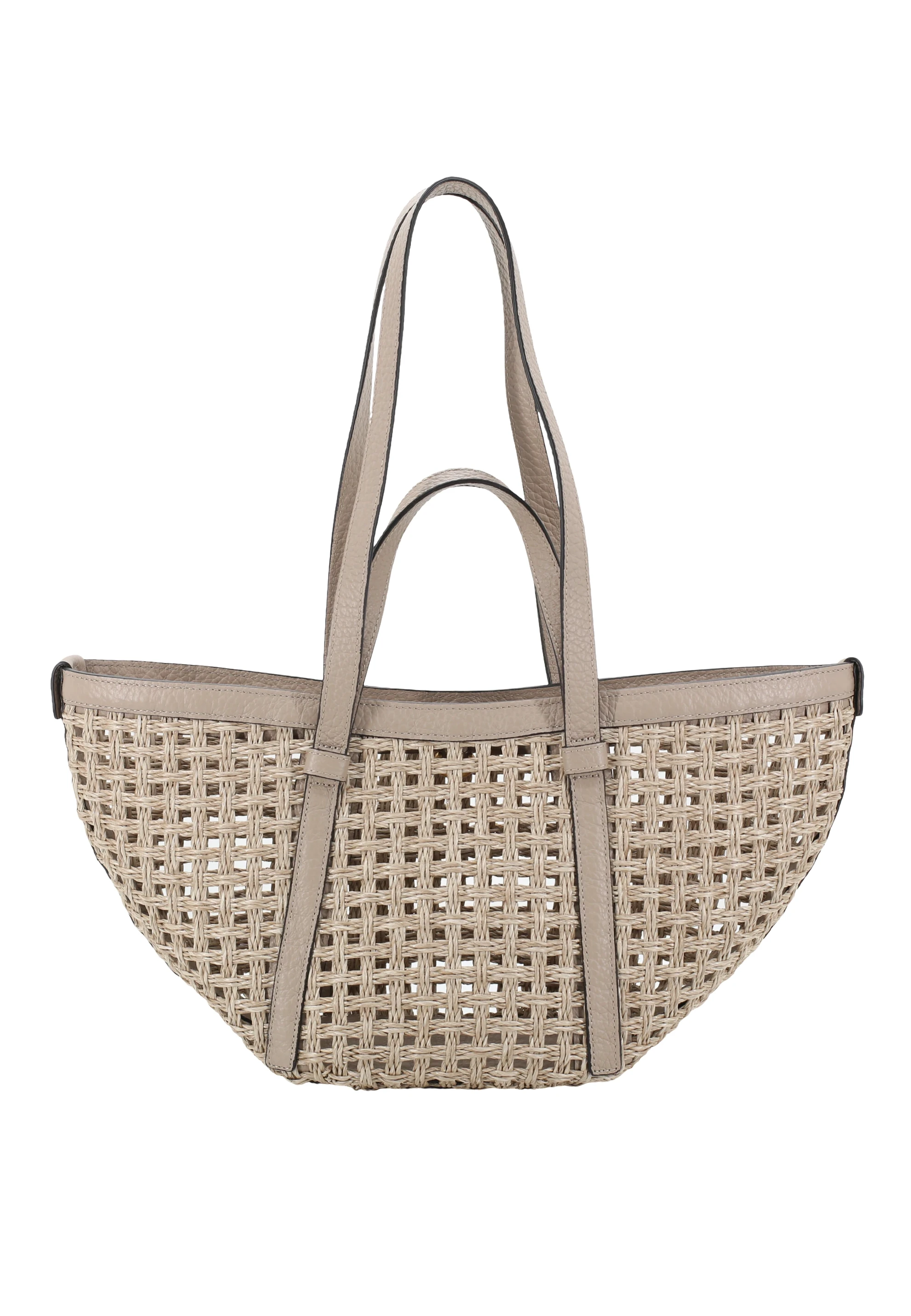 Shopper COSMO medium Raffia/Leder