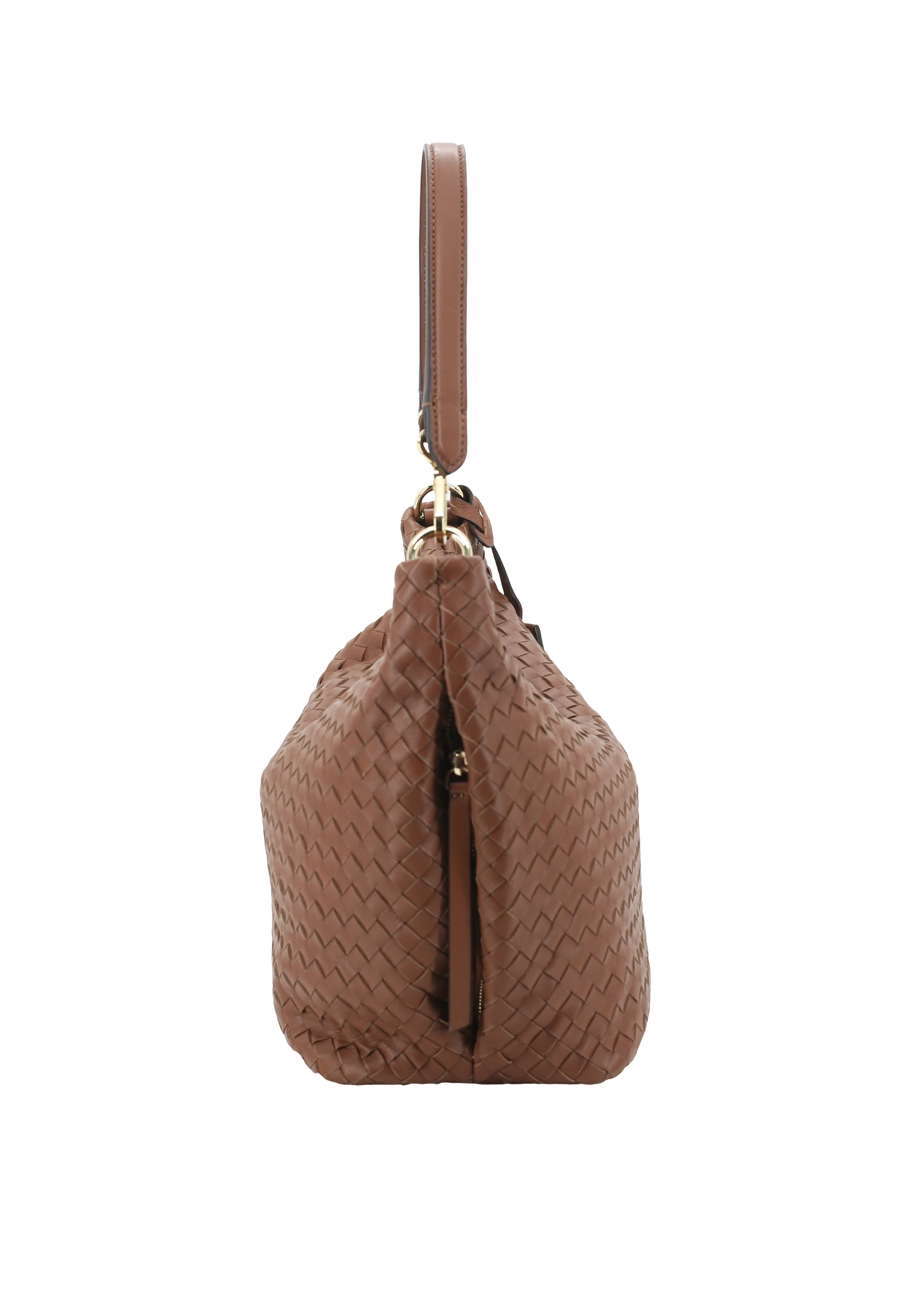 Sac EBONY Cuir Piuma Weaving