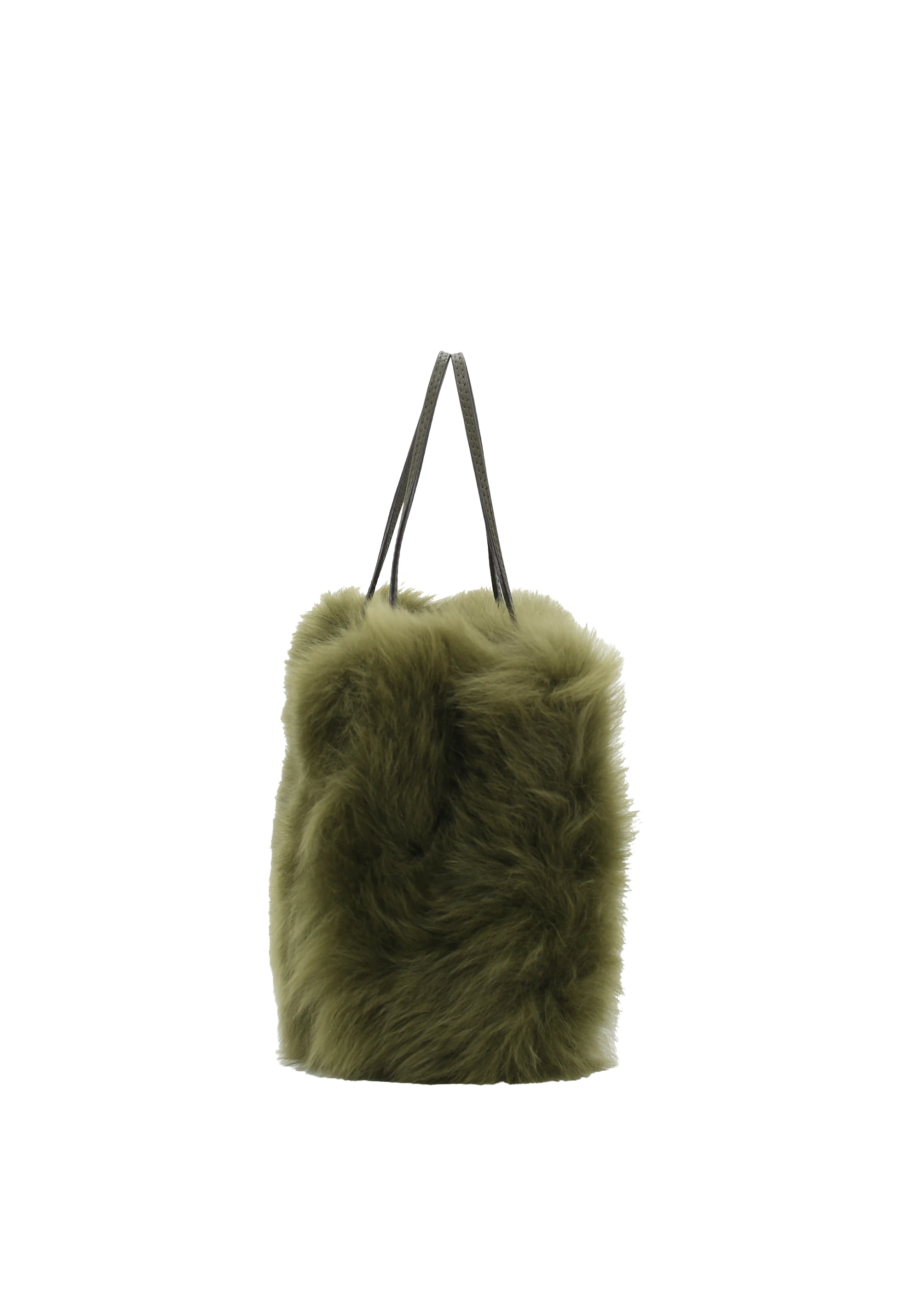 Handtasche NOELLE Leder Shearling LH