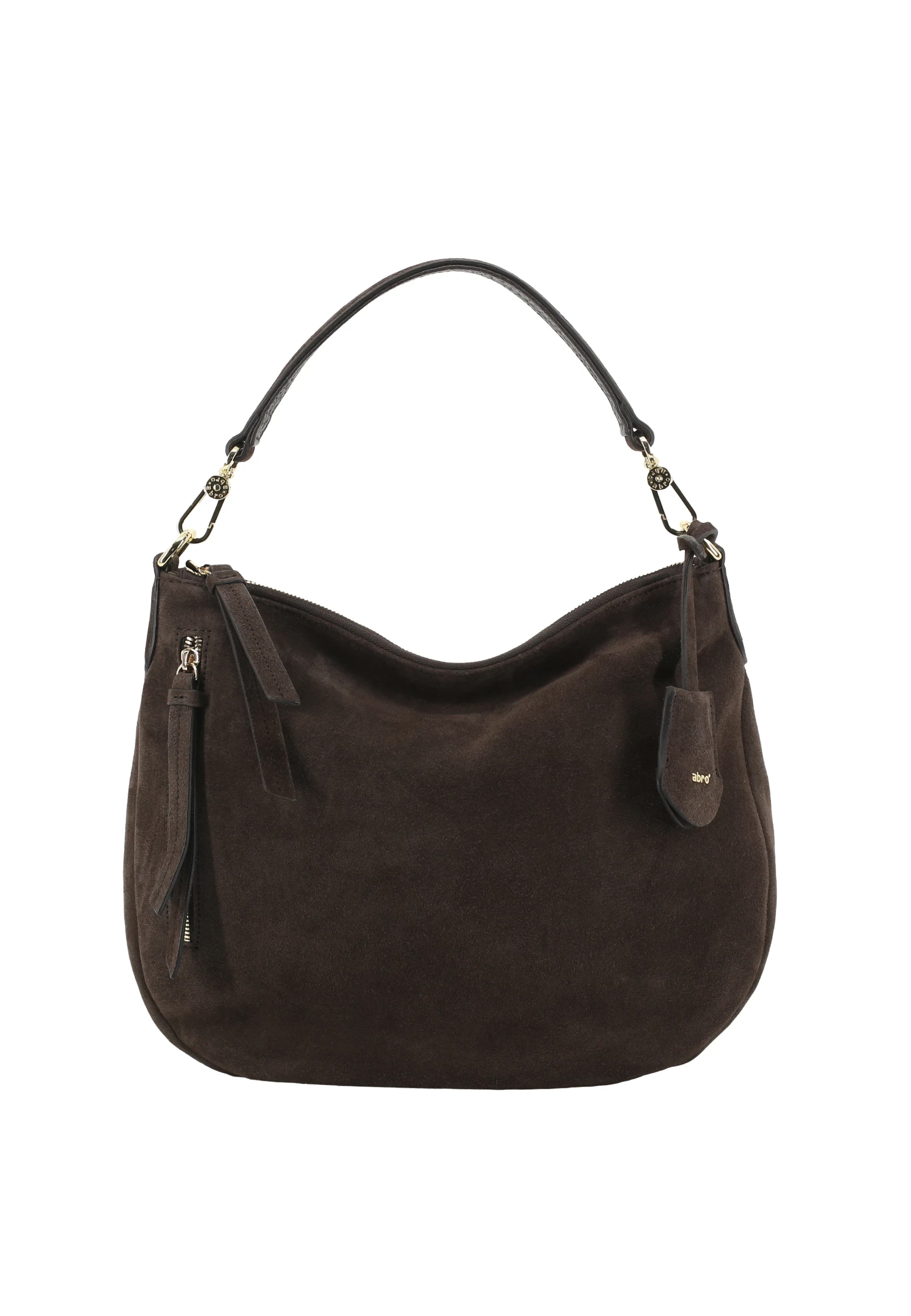 Beutel JUNA small Leder Suede