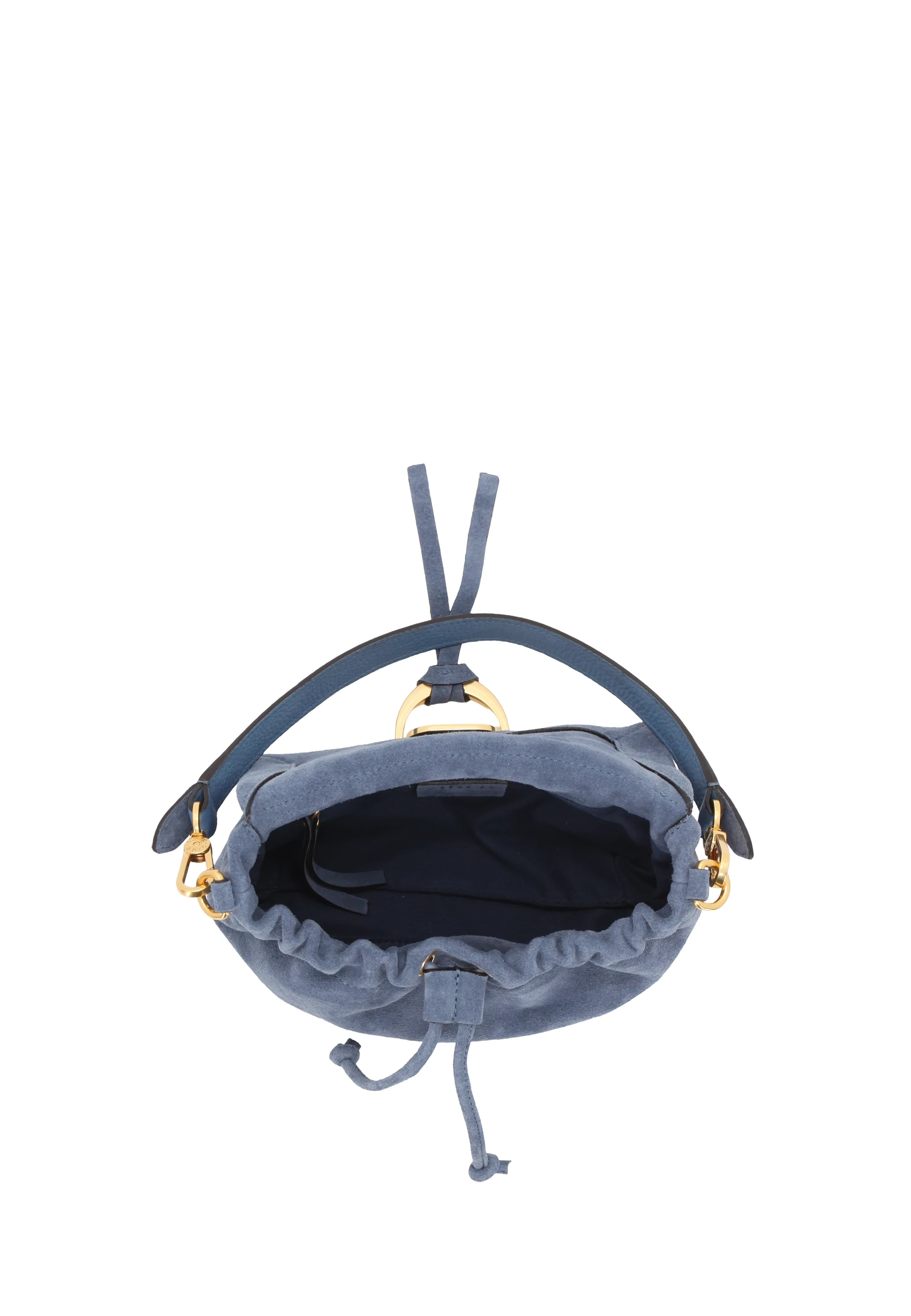 borsa a spalla TEMI small Pelle Suede