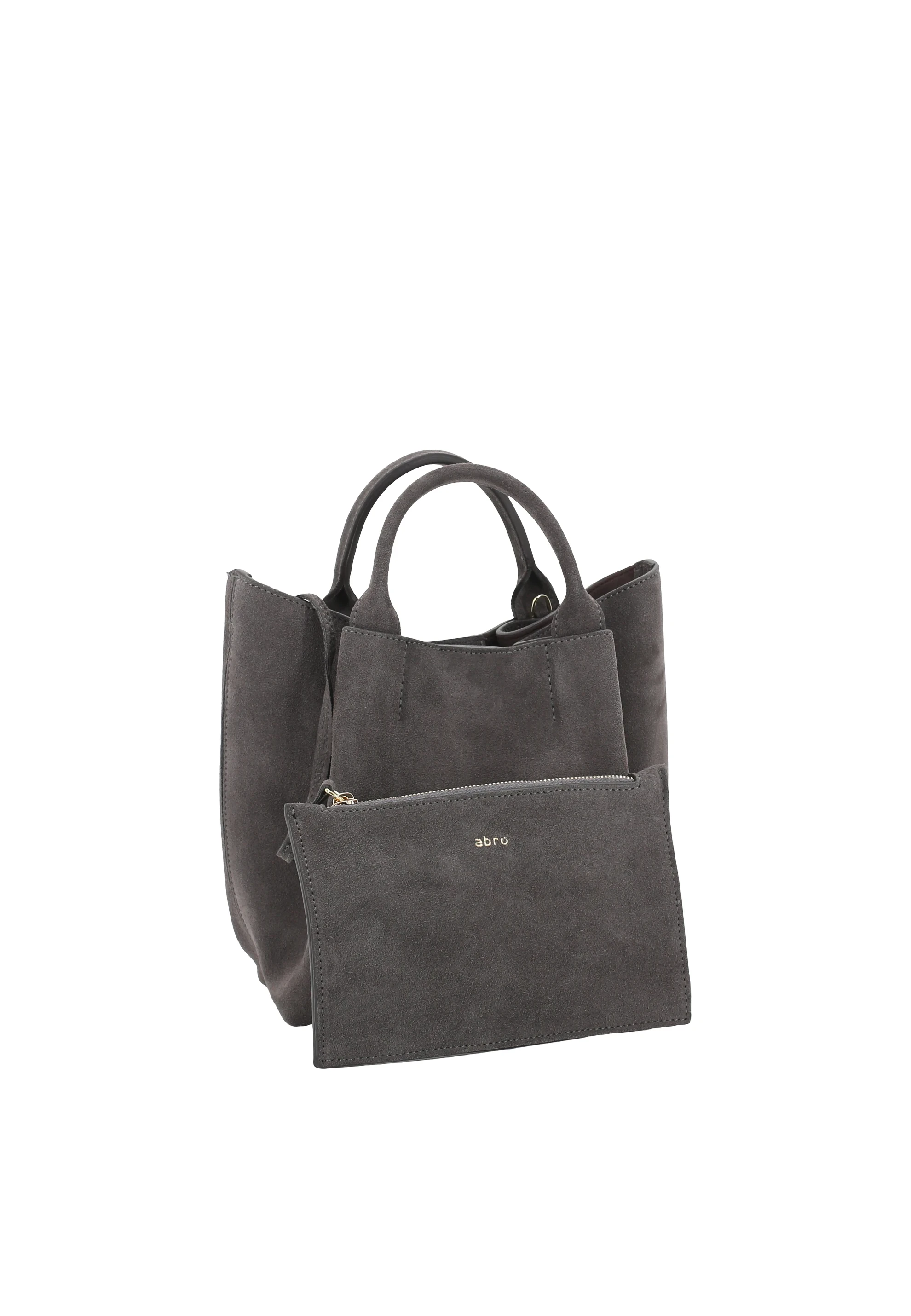 Shopper ESSENTIAL small Leather Suede