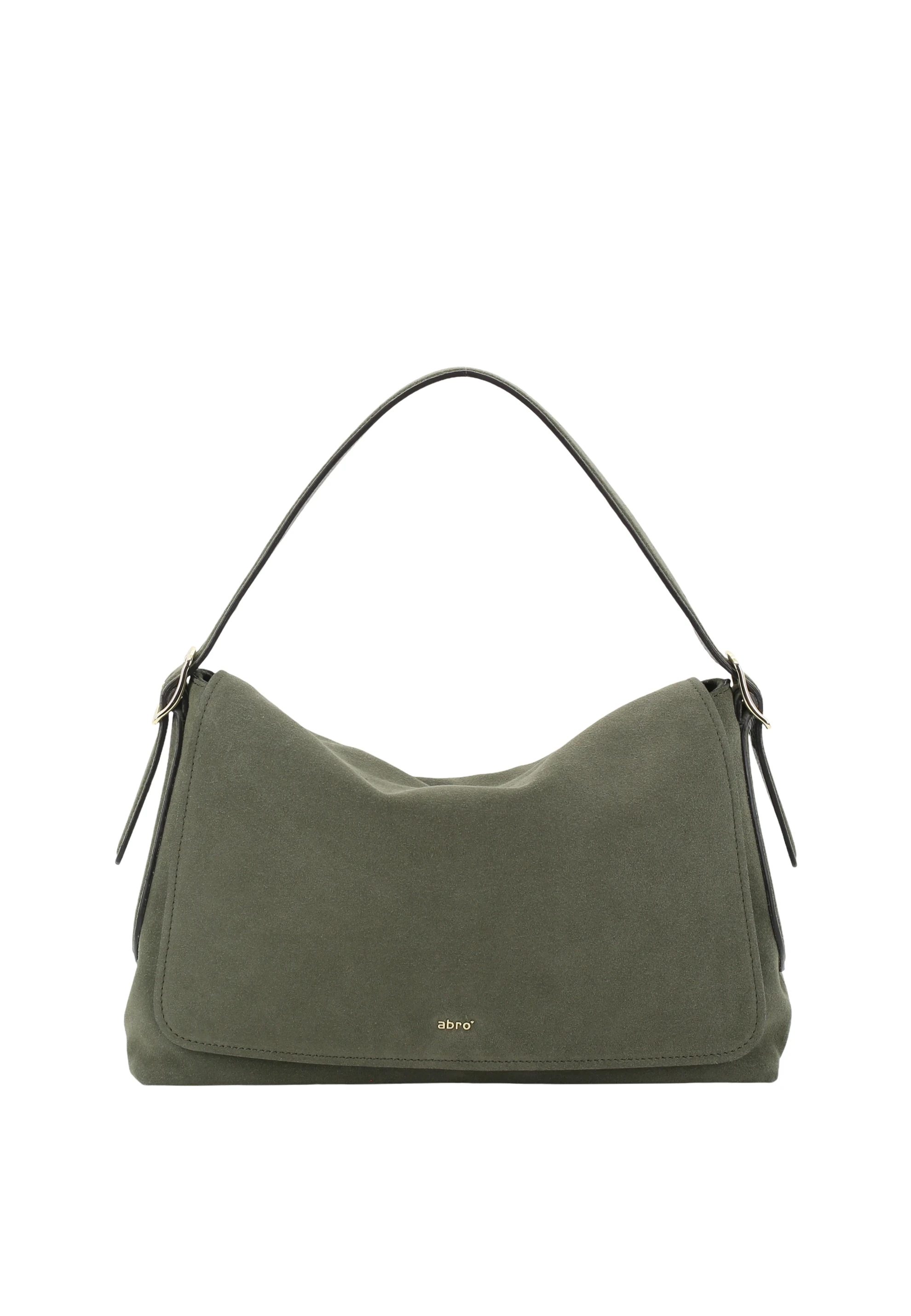 Schultertasche  CARINA Leder Suede