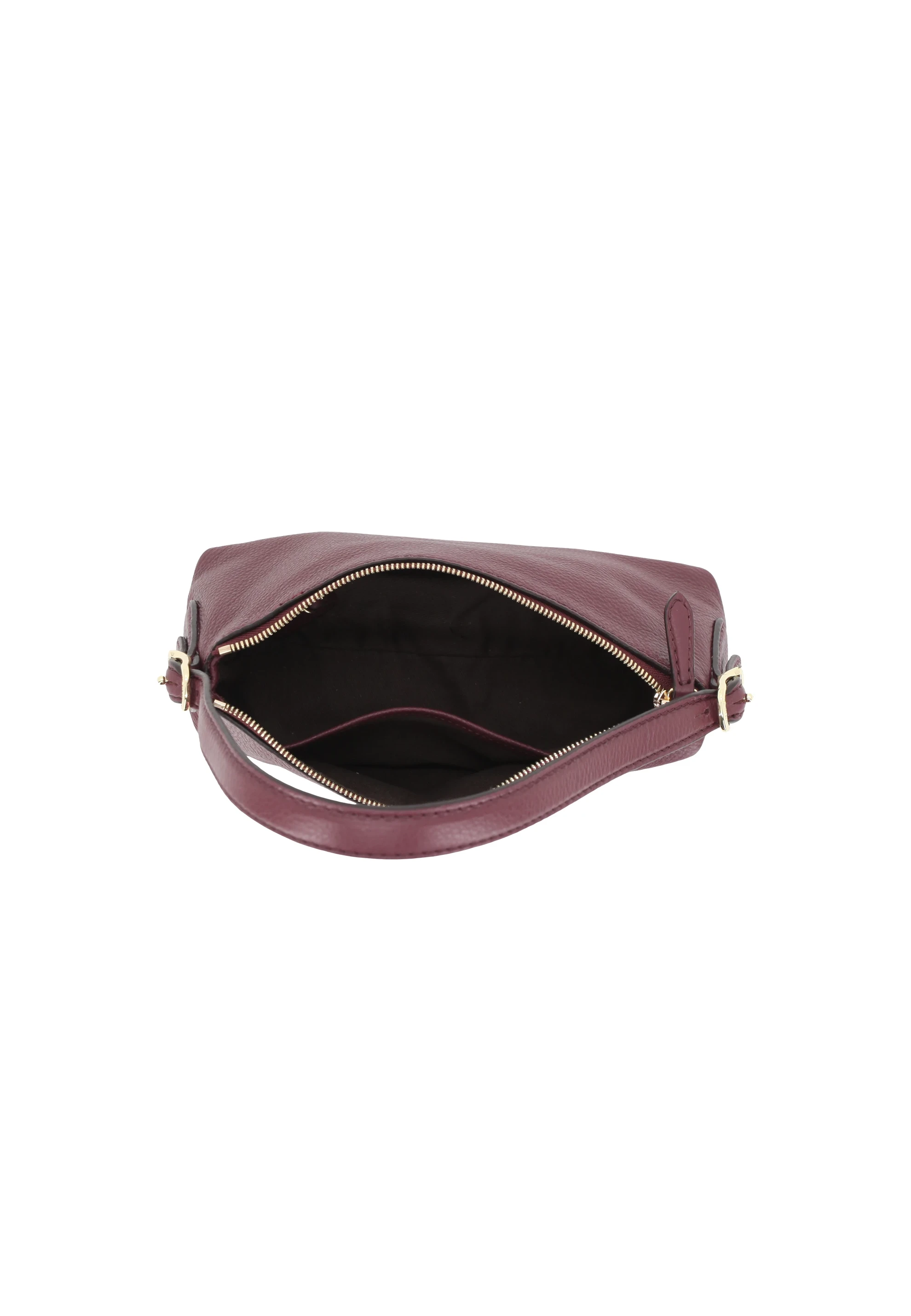 Schultertasche CARINA Leder Agave