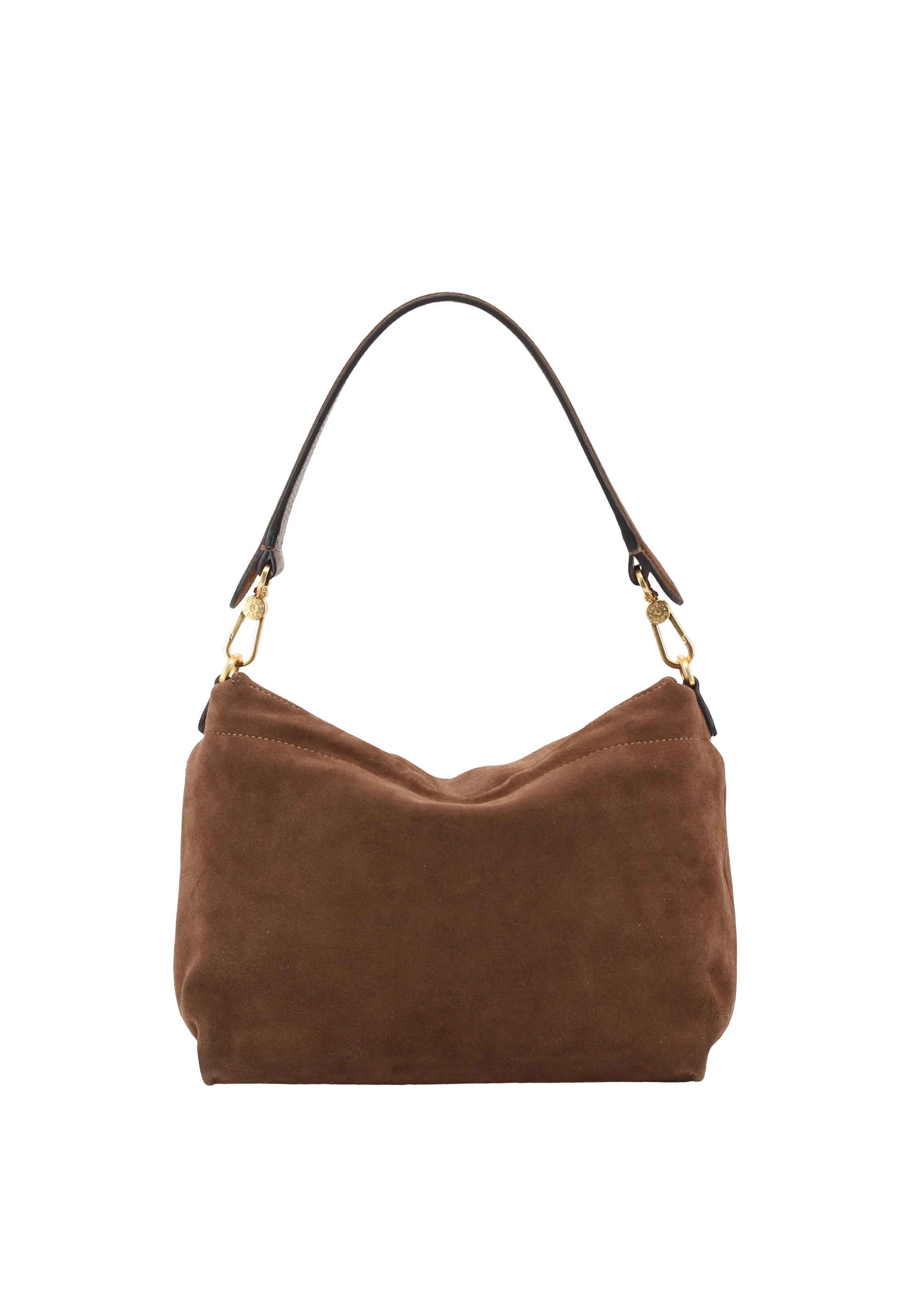 shoulder bag TEMI medium Leather Suede