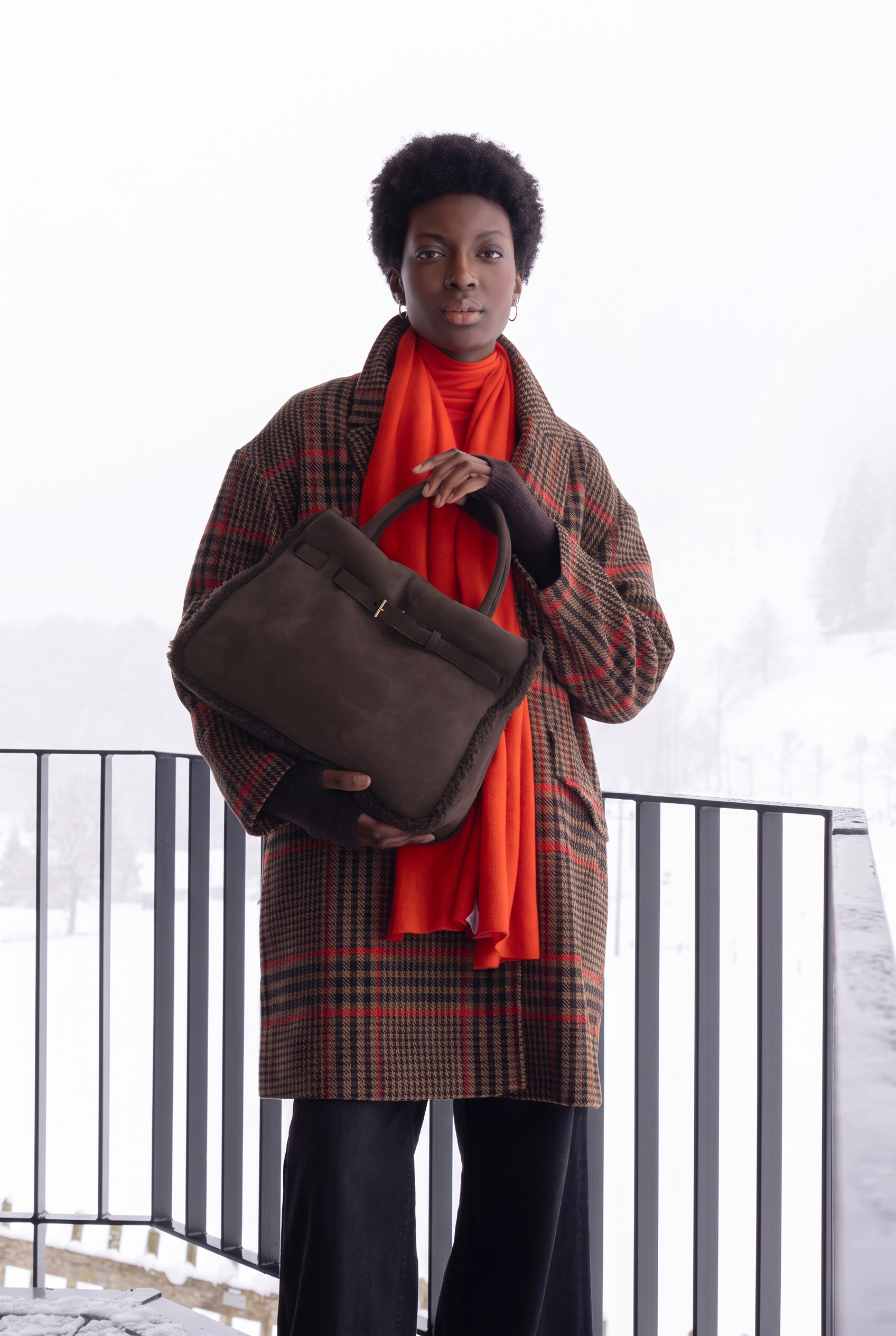 sac à main JILL Cuir Shearling Reversible