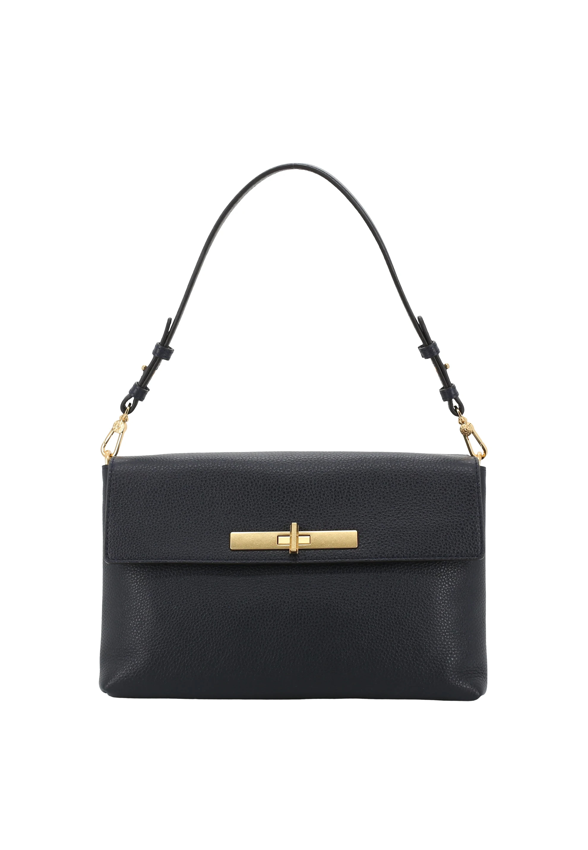 Schultertasche TWIST Leder AGAVE