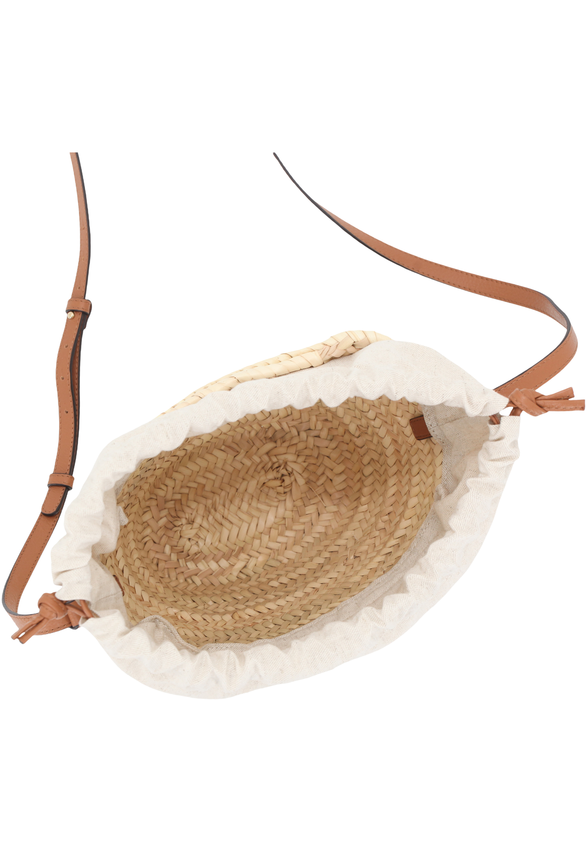 Sac Shopping GEMMA Palm/Cuir Agave