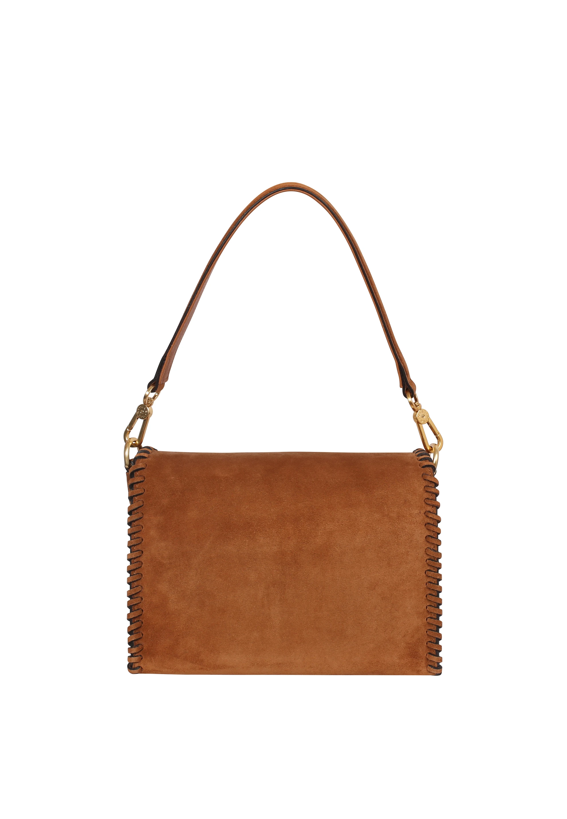 Borsa a spalla TEMI STITCH Pelle Suede
