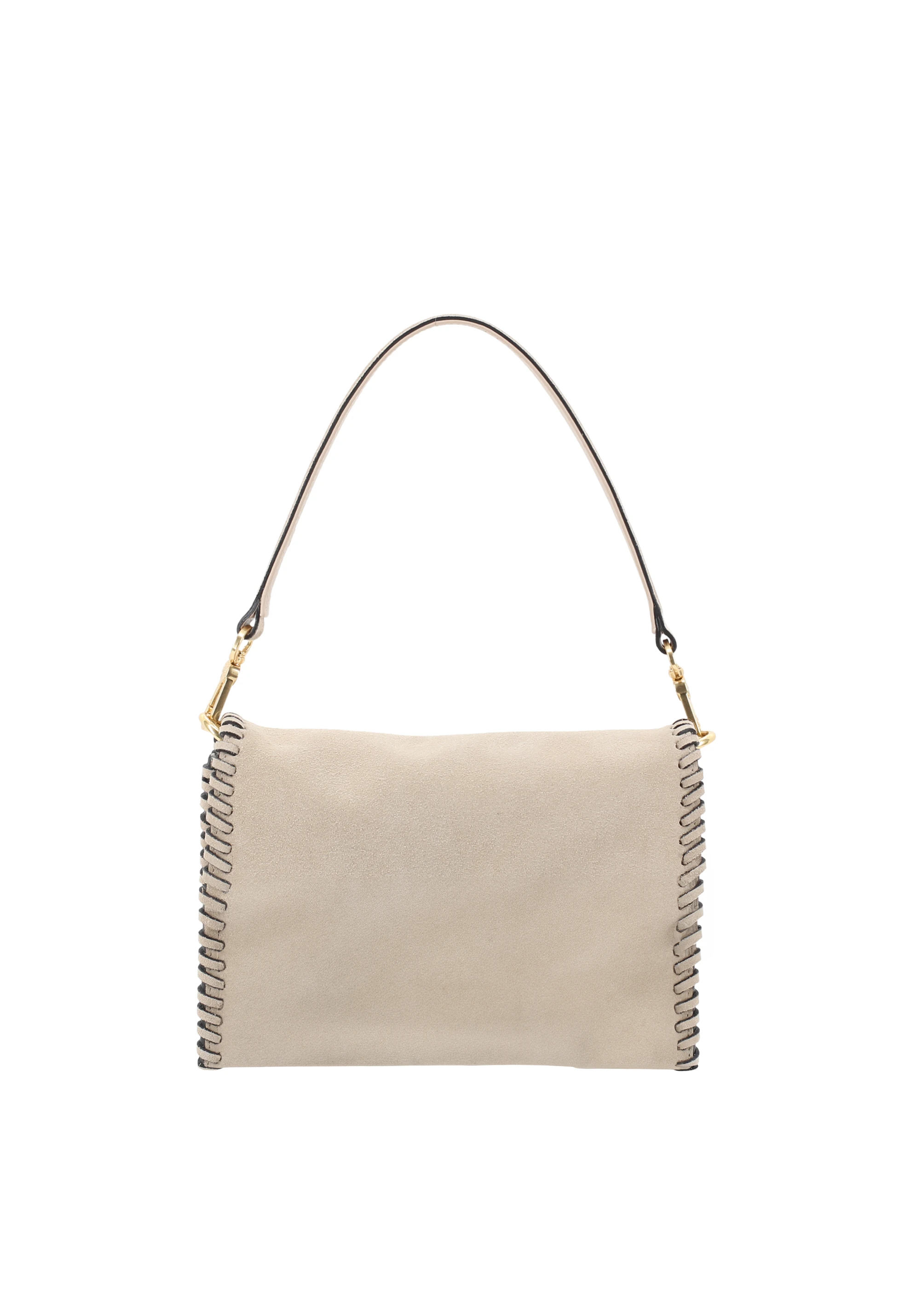 Borsa a spalla TEMI STITCH Pelle Suede
