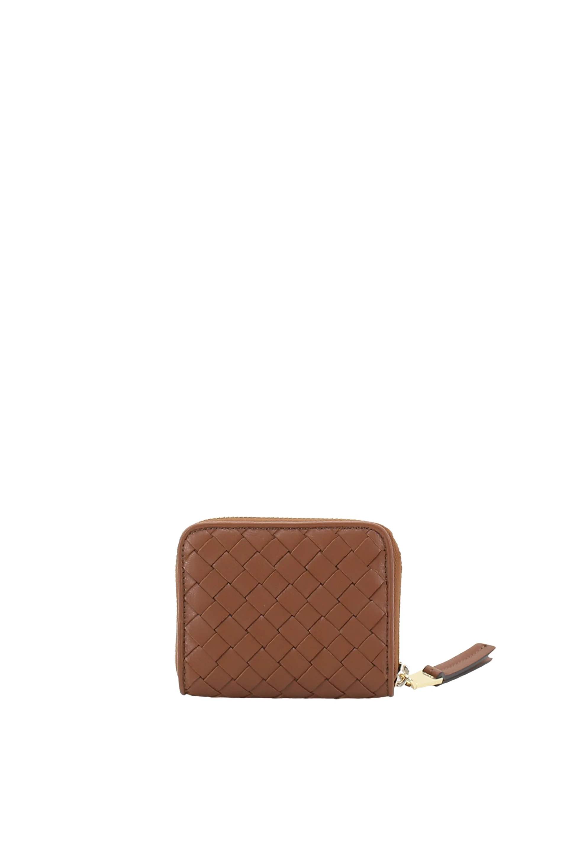 Portafoglio Pelle Piuma Weaving