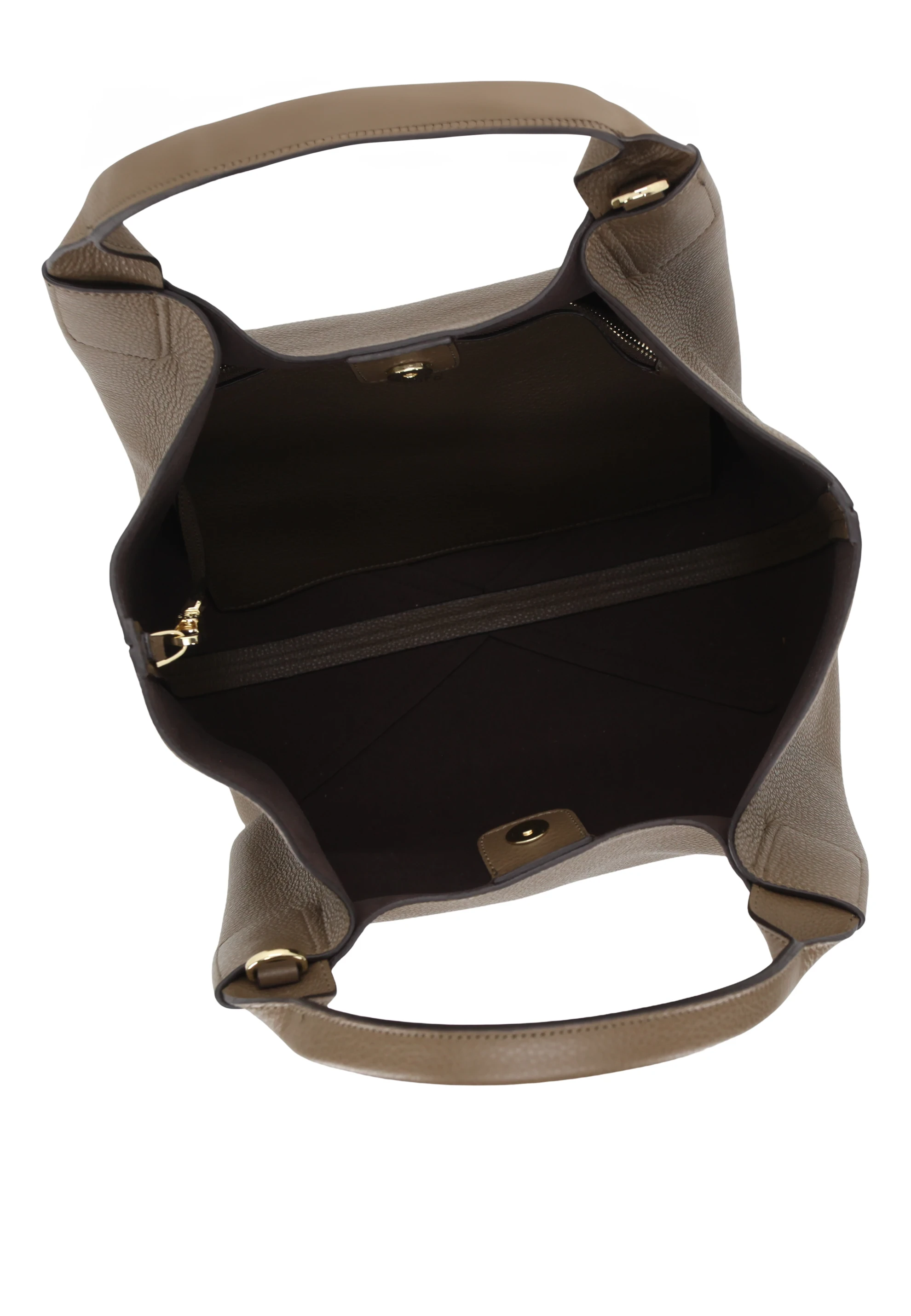 Sac shopping ESSENTAIL large Cuir Agave