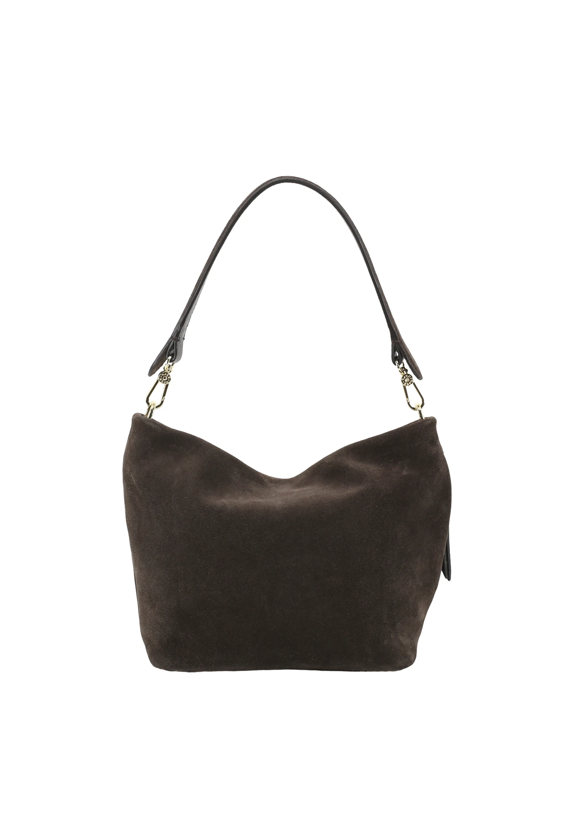 Bolso hobo EBONY SMALL Piel Suede