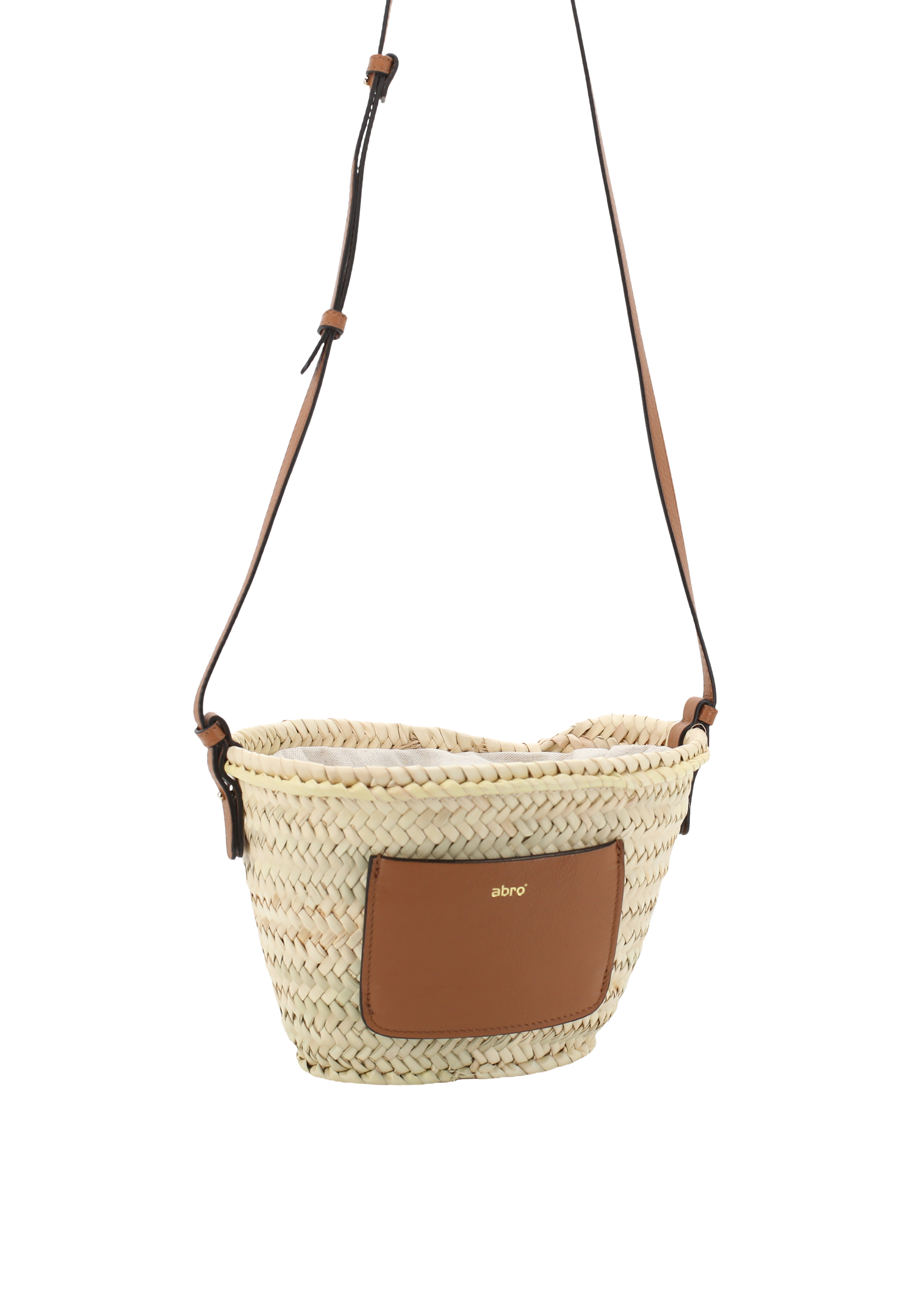 Sac Shopping GEMMA Palm/Cuir Agave