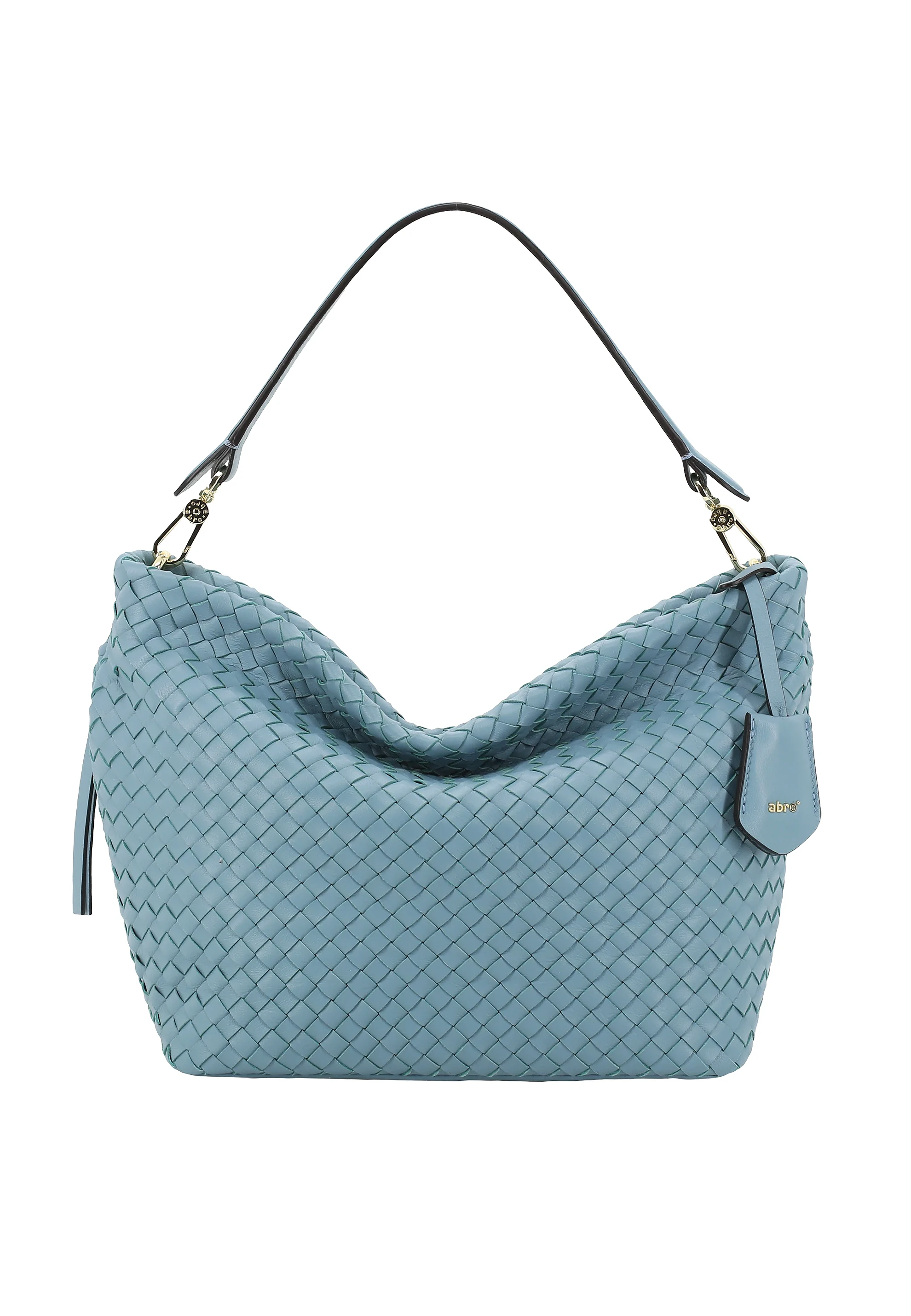 Beutel EBONY Leder Piuma Weaving