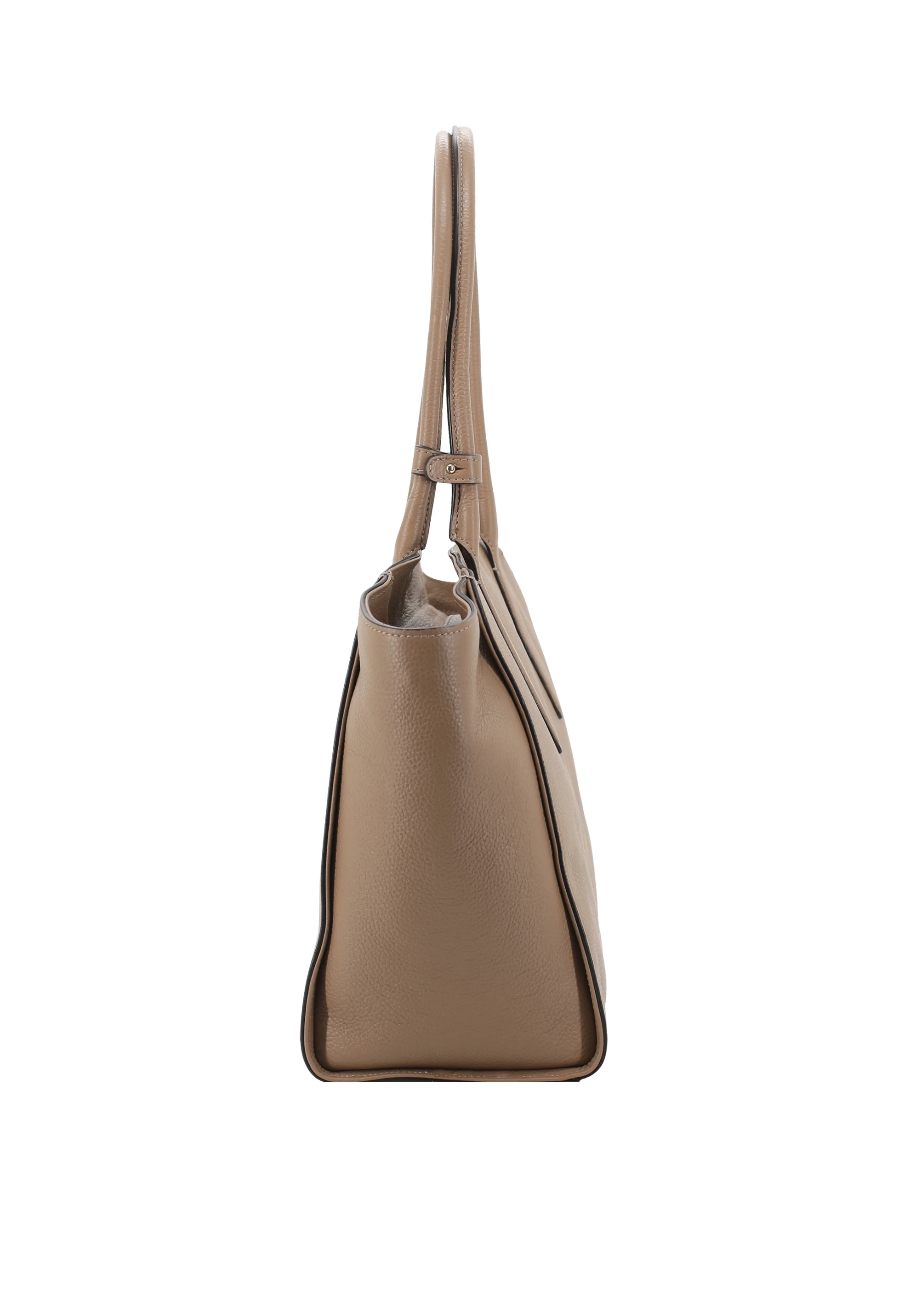 shopper BLOSSOM BIG Leather AGAVE