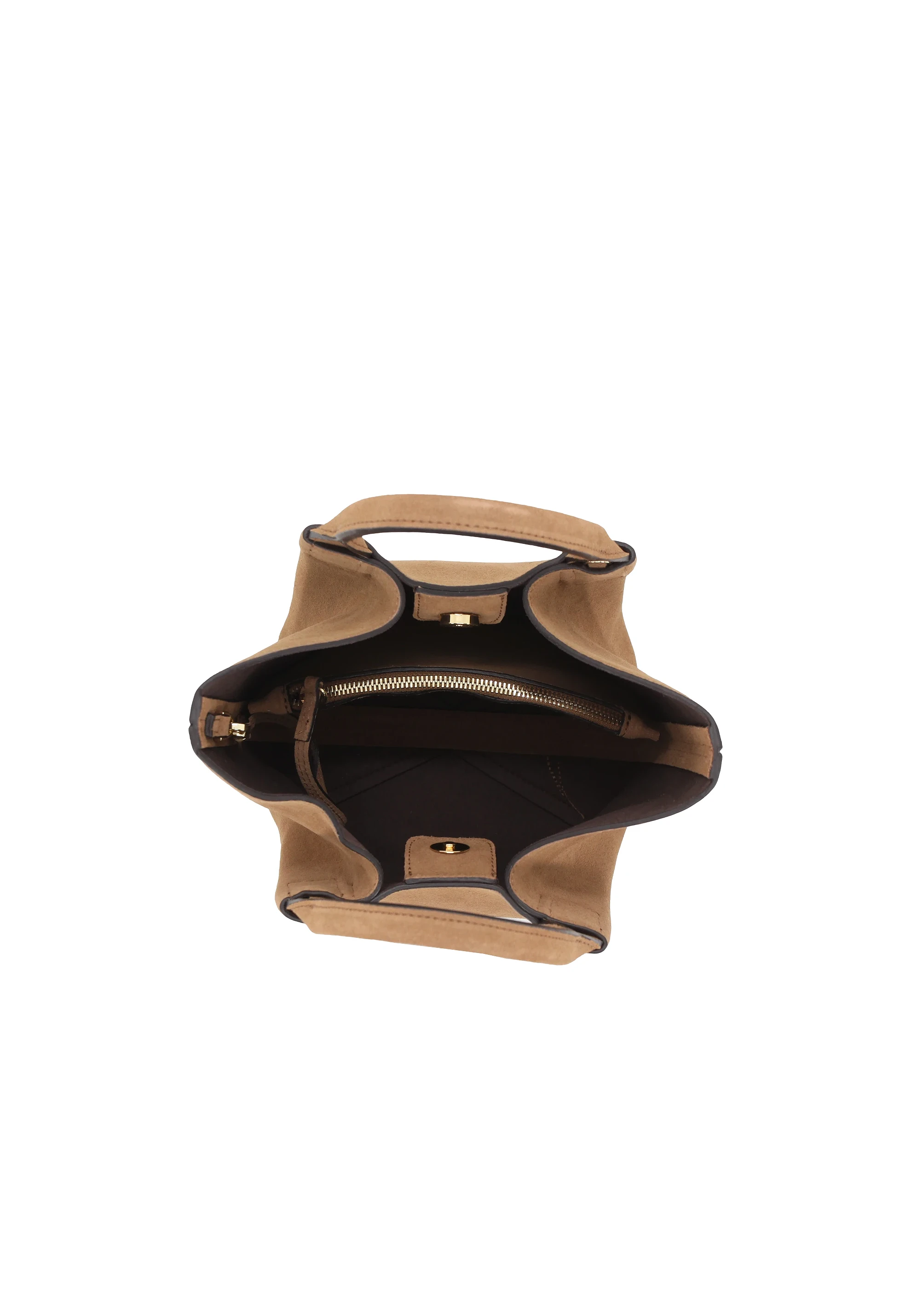 Shopper ESSENTIAL small Leather Suede