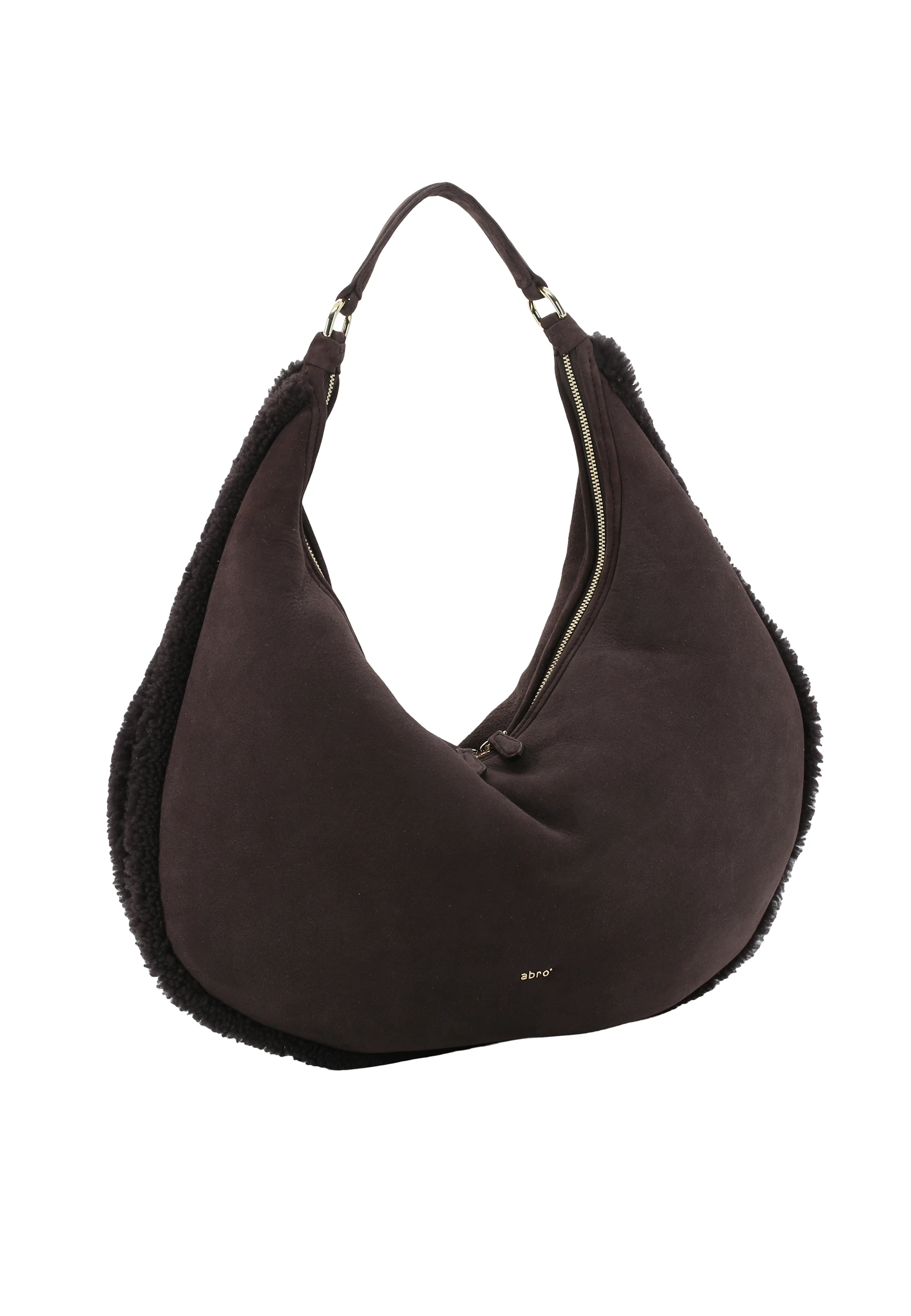 Sac NANA Big Cuir Shearling Reversible