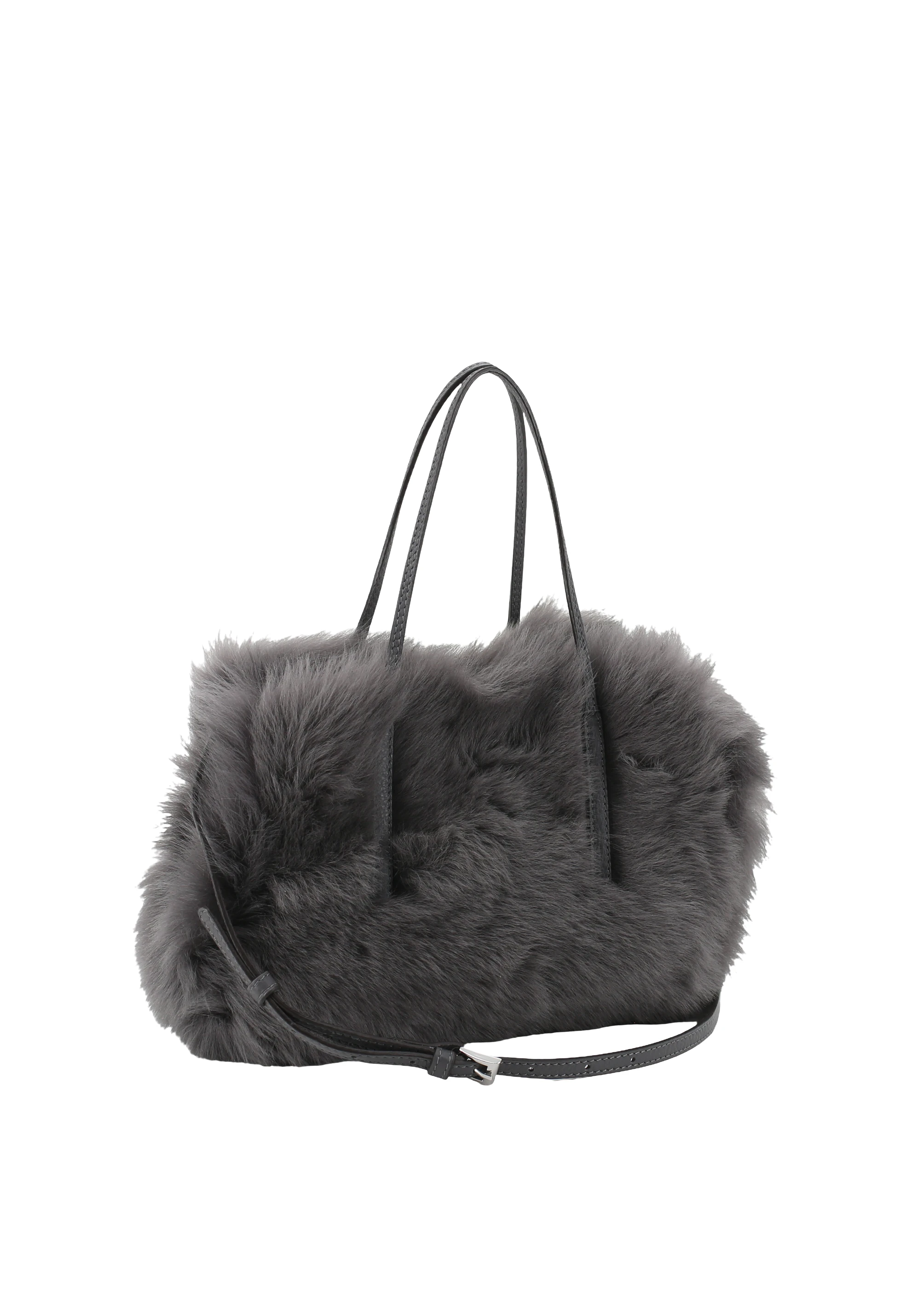 Handtasche NOELLE Leder Shearling LH