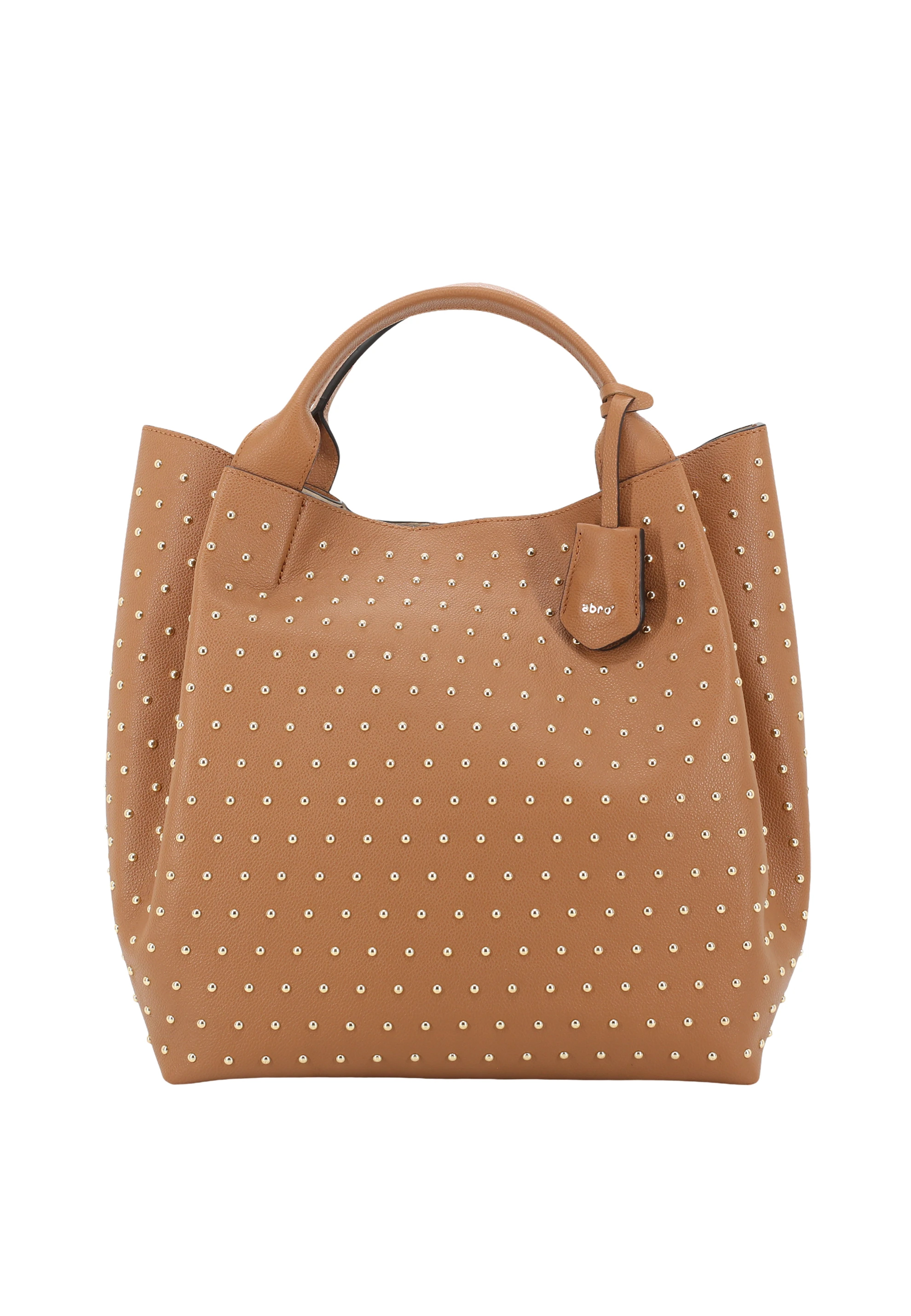 Shopper ESSENTIAL studs large Leder Agave
