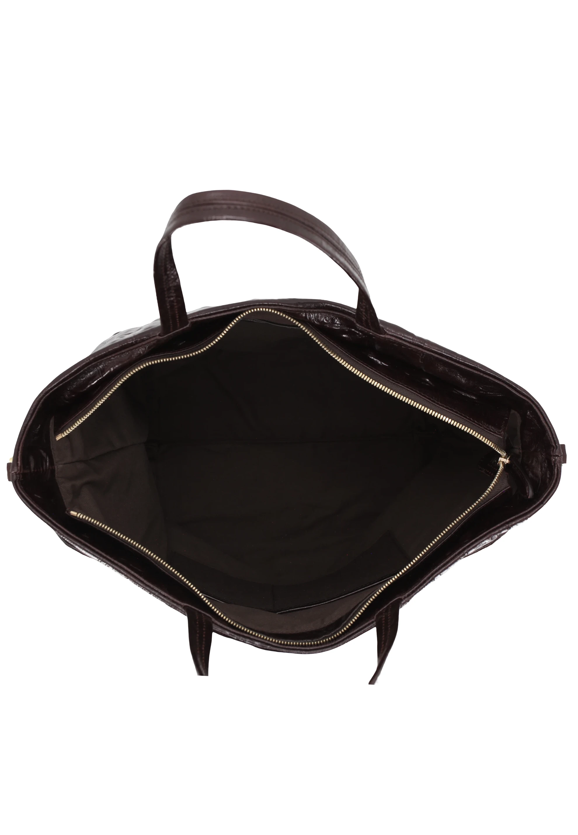 shopper ALBA Leather Maxxi Cocco