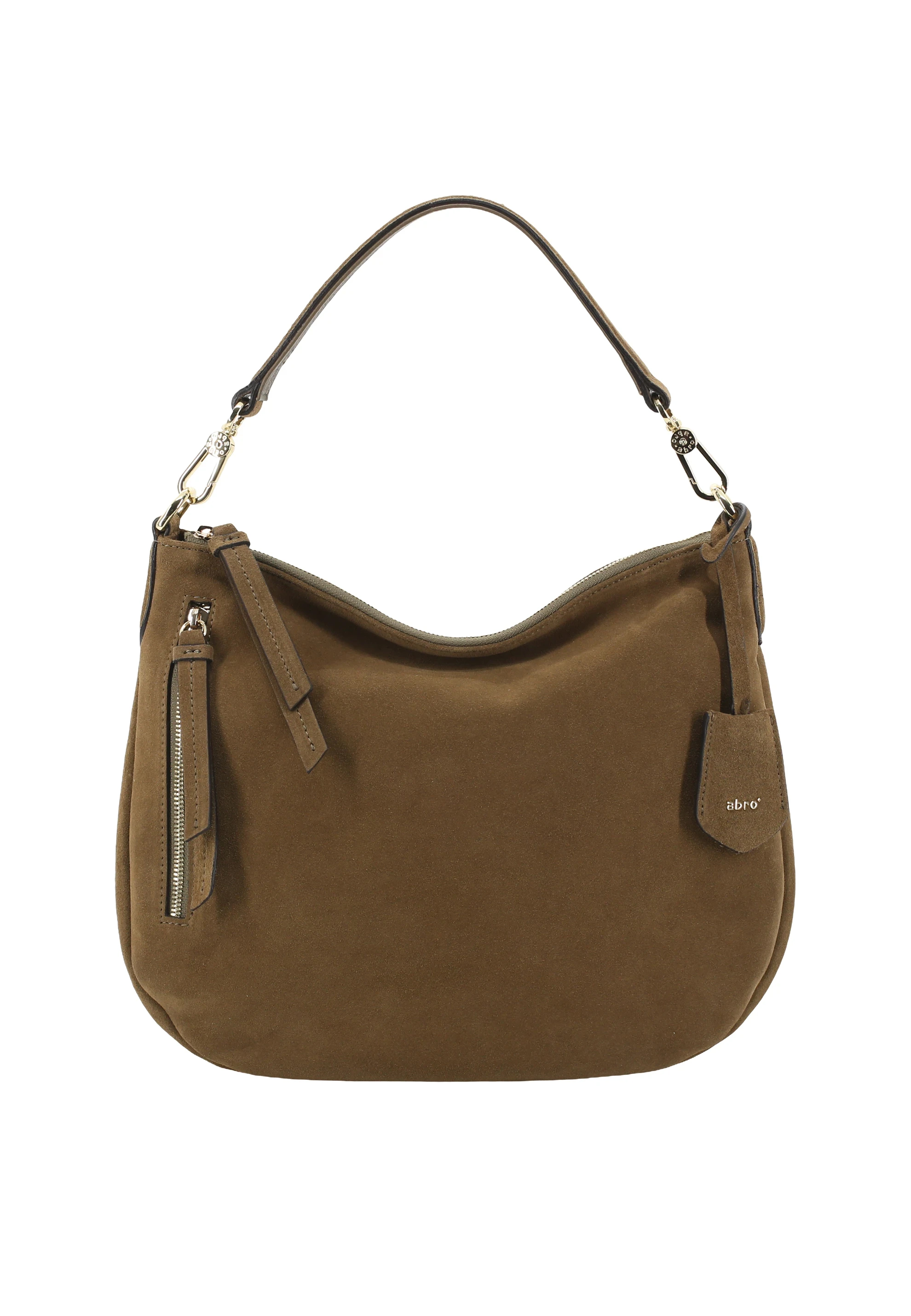 Beutel JUNA small Leder Suede
